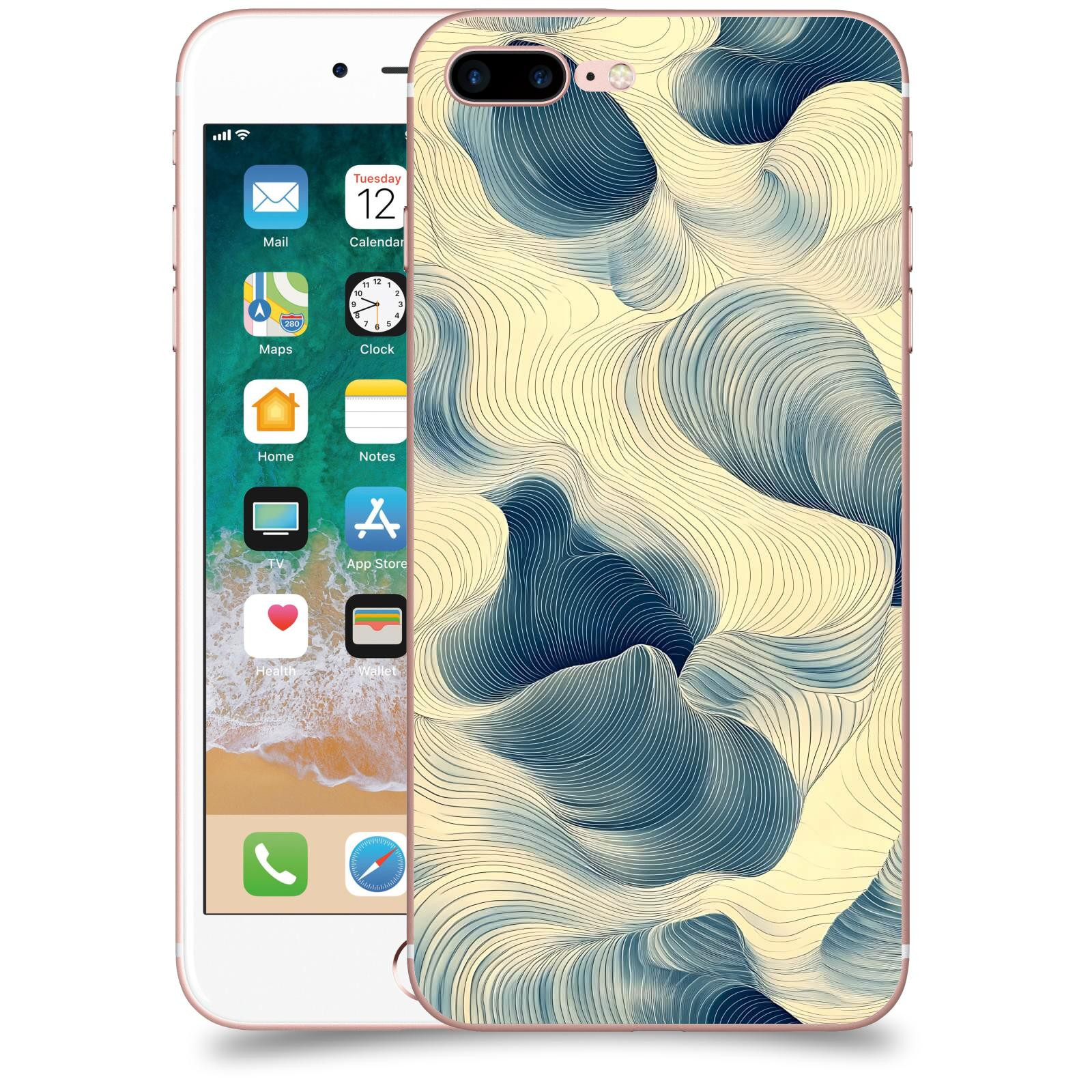 ACOVER Kryt na mobil Apple iPhone 7 Plus - Hluboké proudy