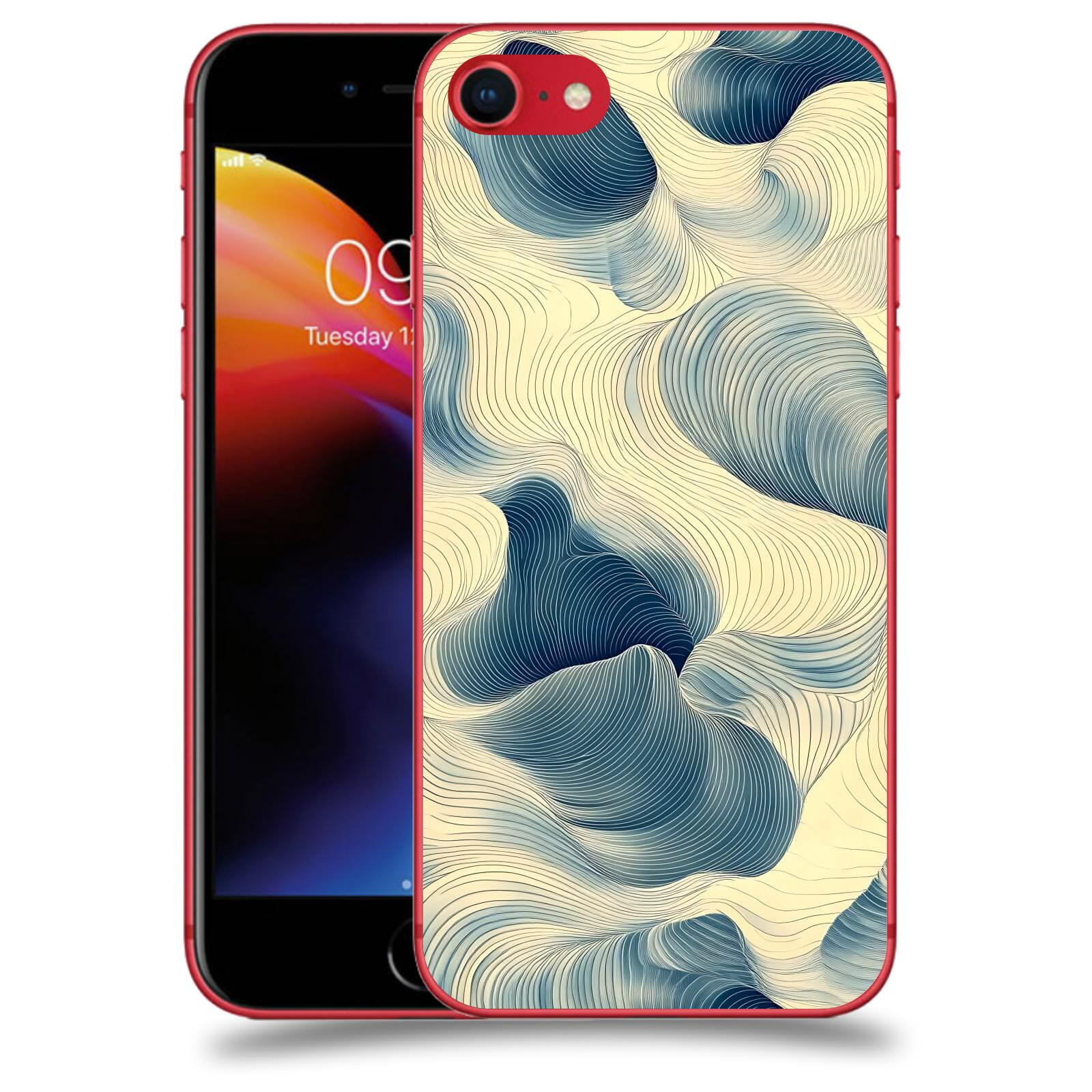 ACOVER Kryt na mobil Apple iPhone 8 - Hluboké proudy
