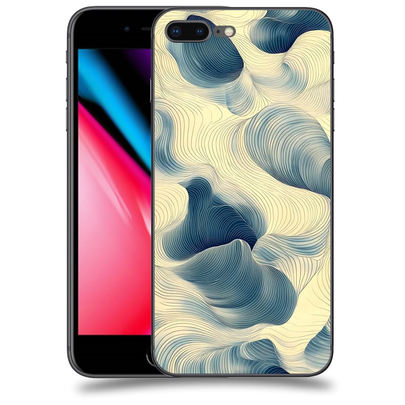 ACOVER Kryt na mobil Apple iPhone 8 Plus - Hluboké proudy