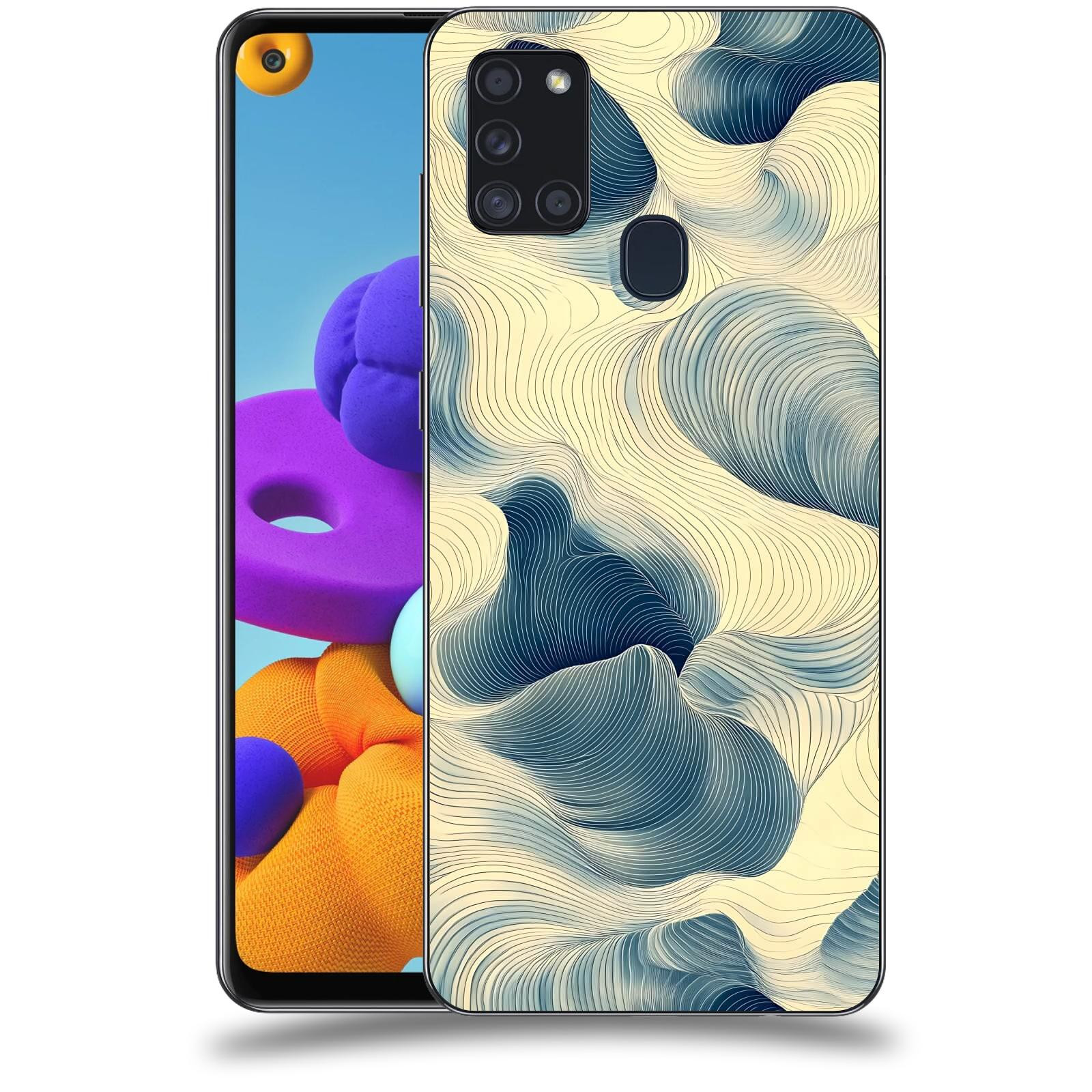 ACOVER Kryt na mobil Samsung Galaxy A21s - Hluboké proudy