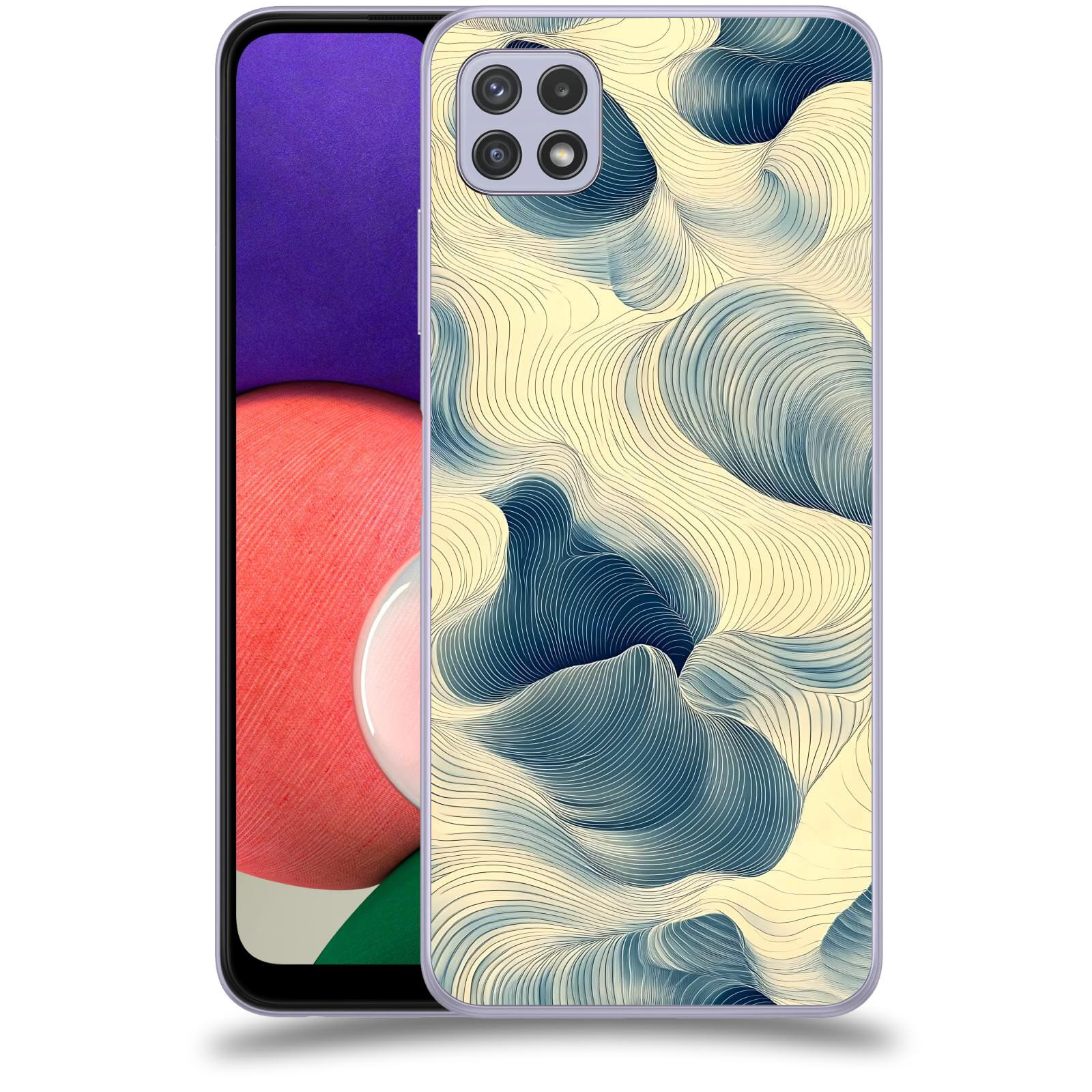 ACOVER Kryt na mobil Samsung Galaxy A22 5G A226B - Hluboké proudy