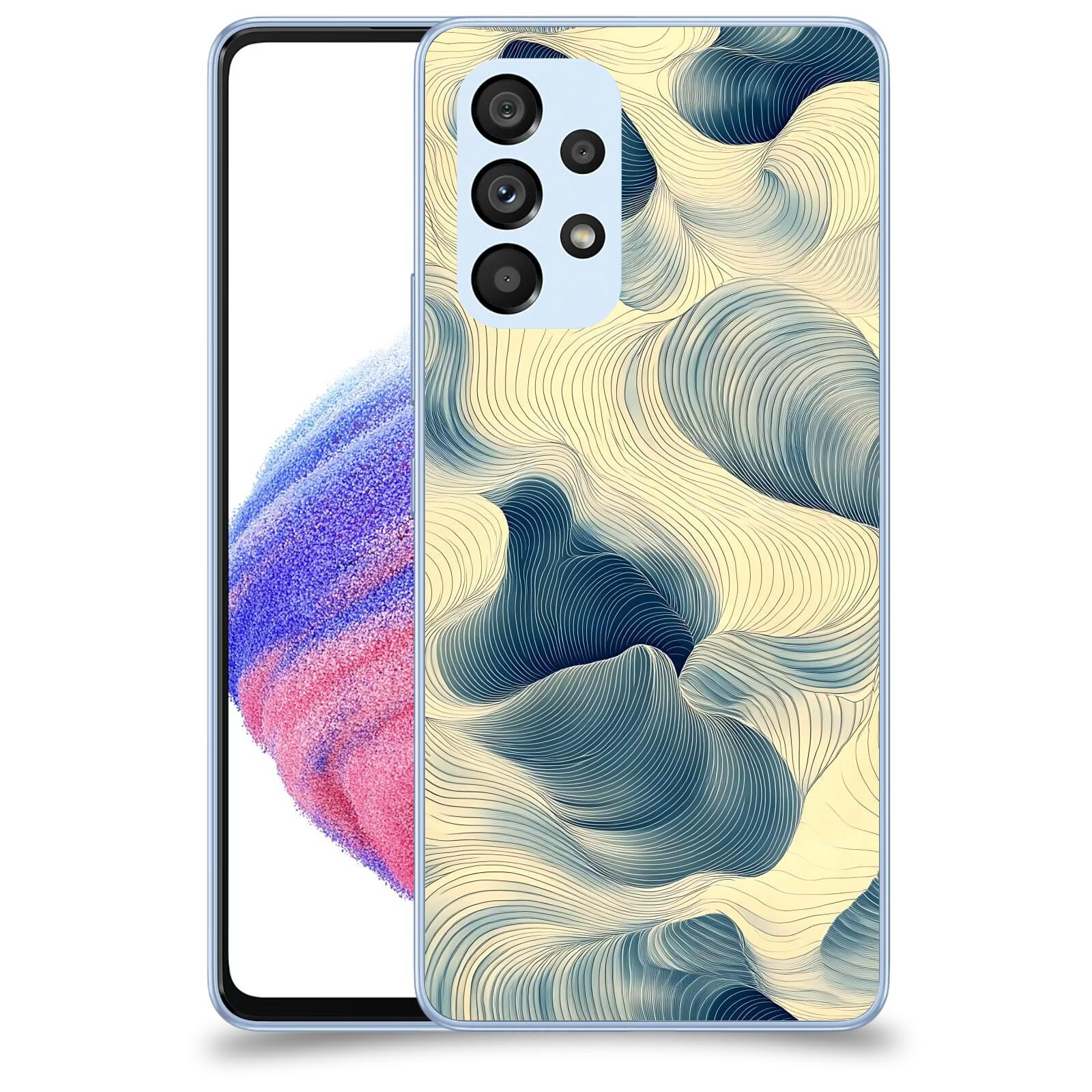 ACOVER Kryt na mobil Samsung Galaxy A32 5G A326B - Hluboké proudy