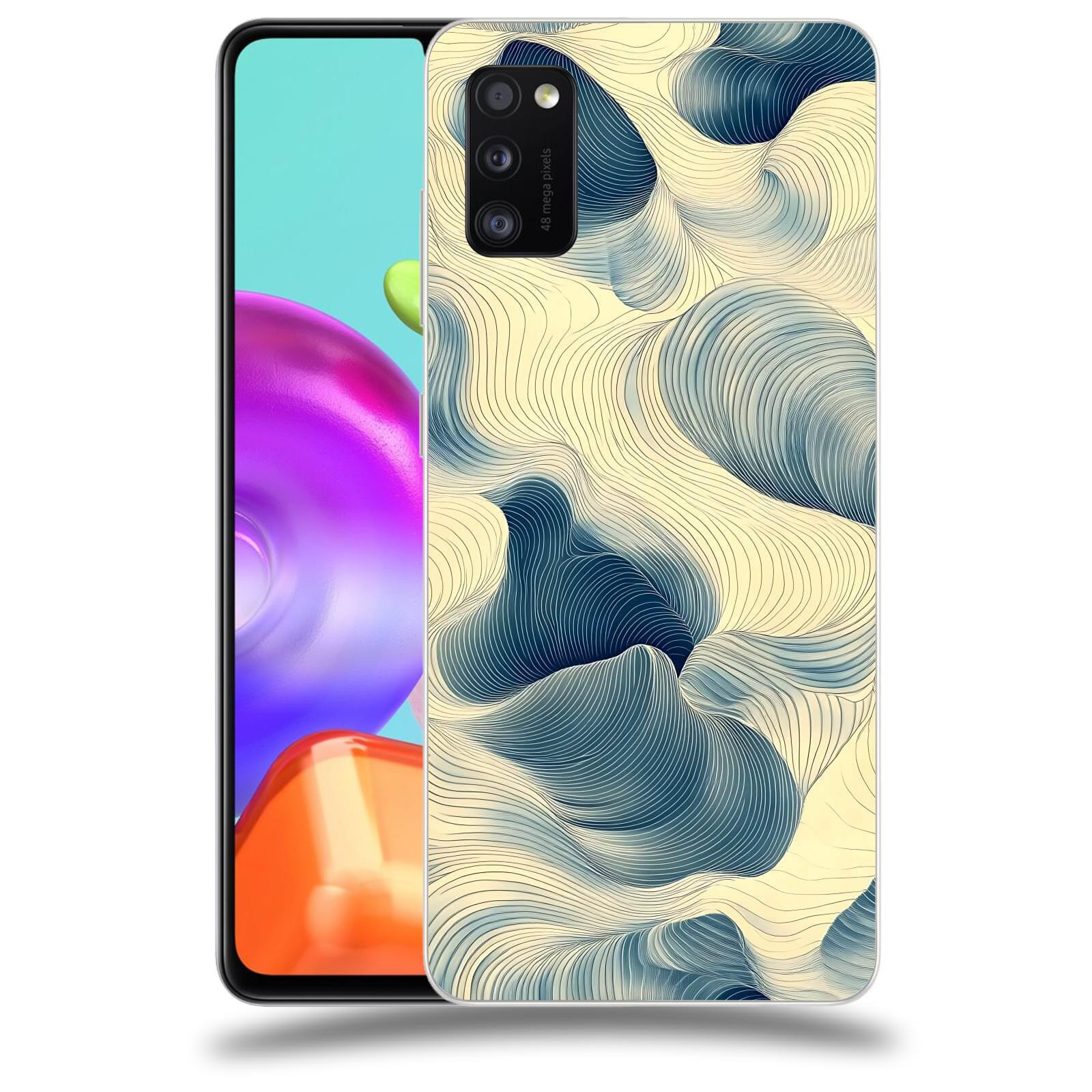 ACOVER Kryt na mobil Samsung Galaxy A41 A415F - Hluboké proudy