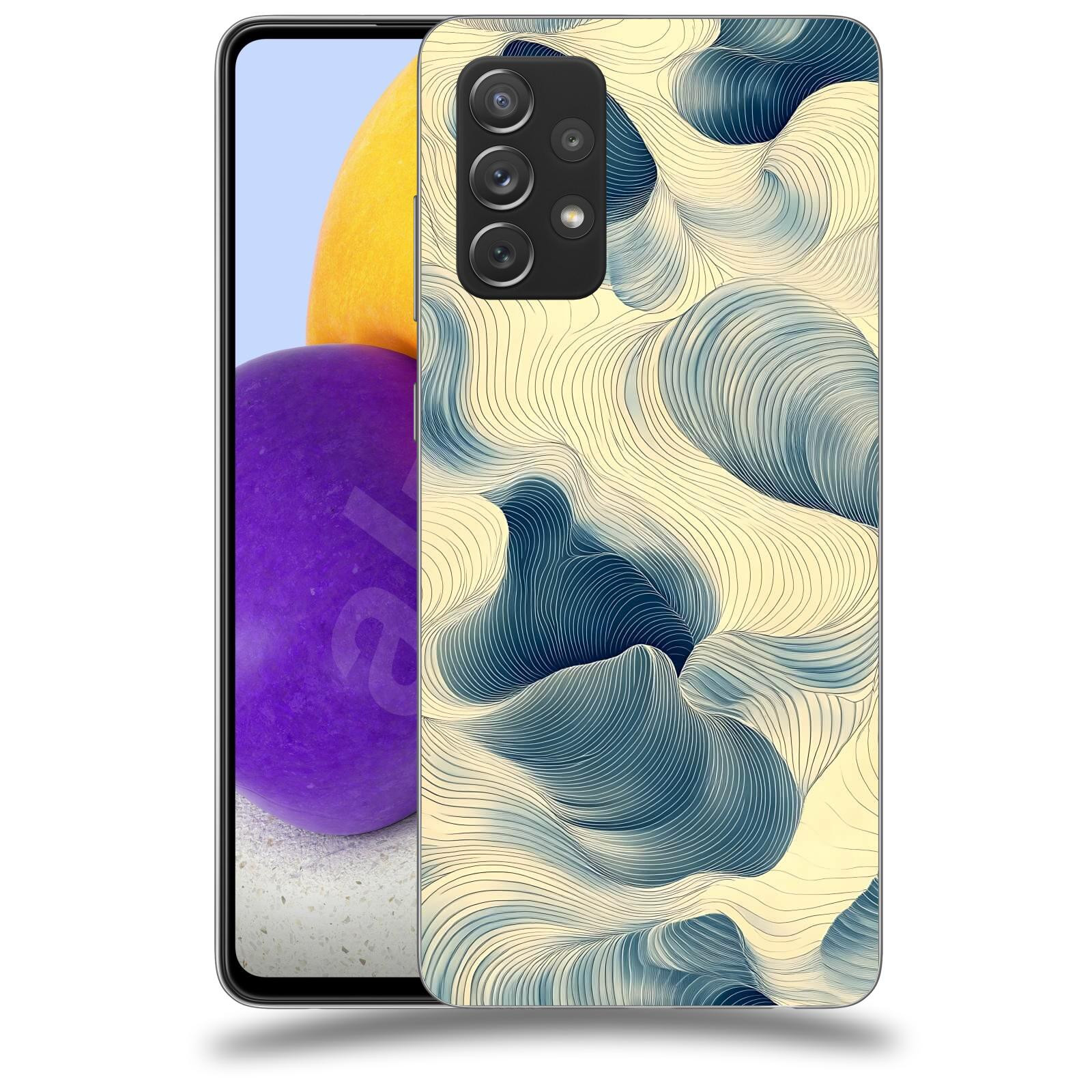 ACOVER Kryt na mobil Samsung Galaxy A73 5G - Hluboké proudy