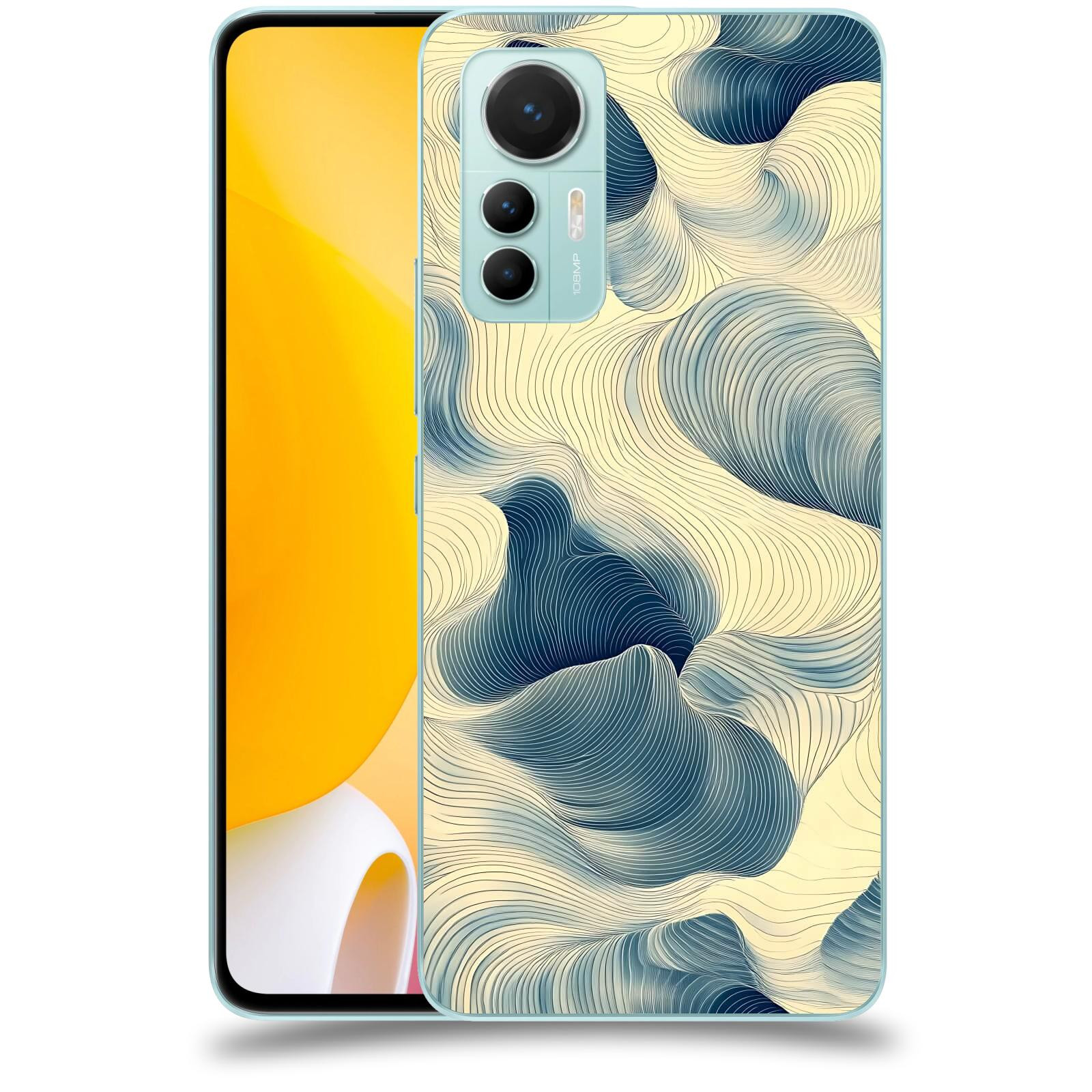 ACOVER Kryt na mobil Xiaomi 12 Lite - Hluboké proudy
