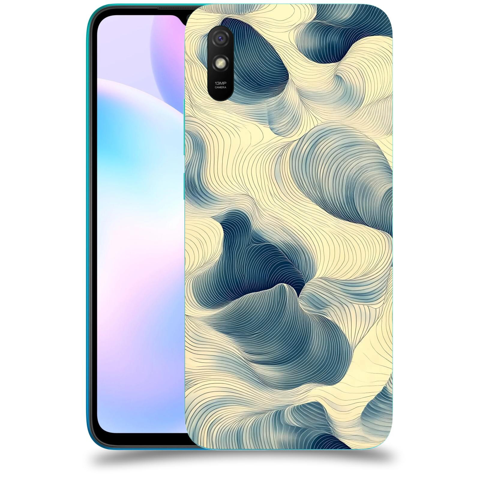 ACOVER Kryt na mobil Xiaomi Redmi 9AT - Hluboké proudy