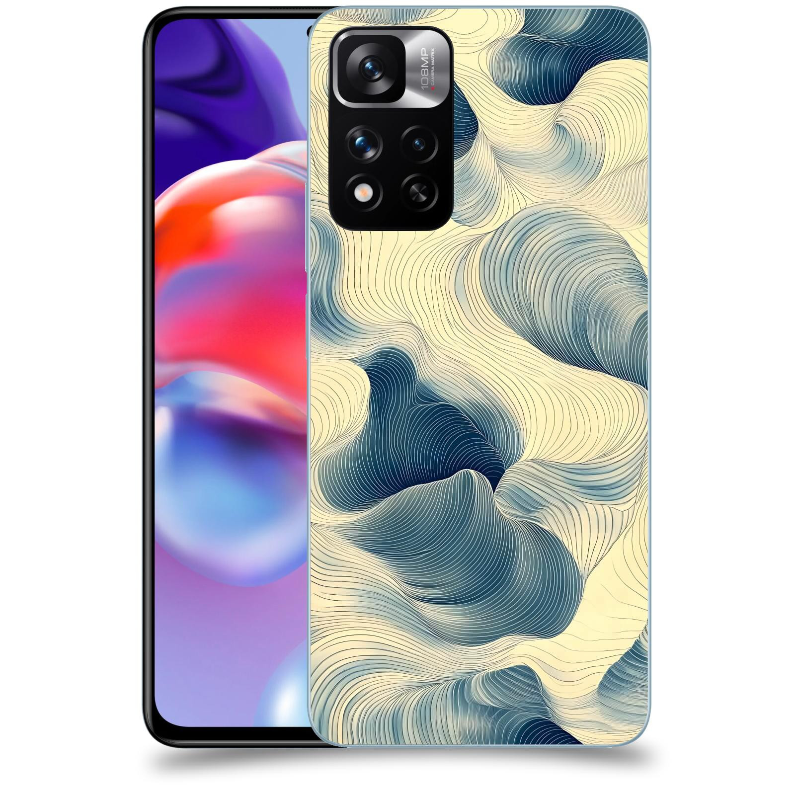 ACOVER Kryt na mobil Xiaomi Redmi Note 11 Pro+ 5G - Hluboké proudy