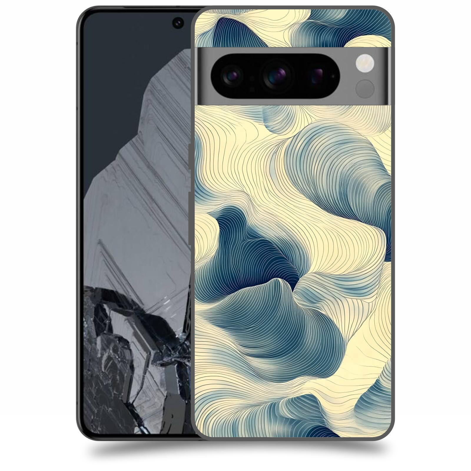 ACOVER Kryt na mobil Google Pixel 8 Pro - Hluboké proudy