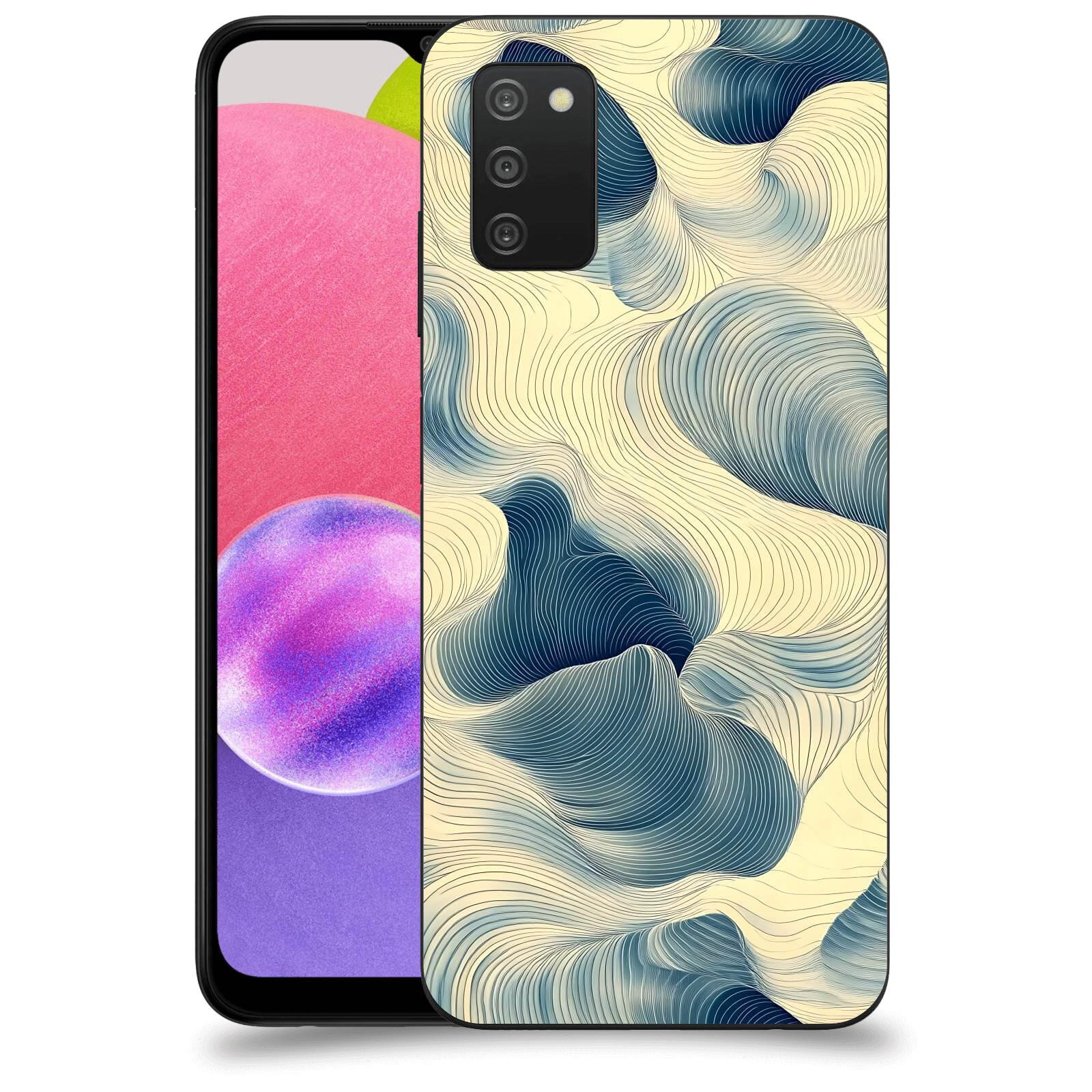 ACOVER Kryt na mobil Samsung Galaxy A03s A037G - Hluboké proudy