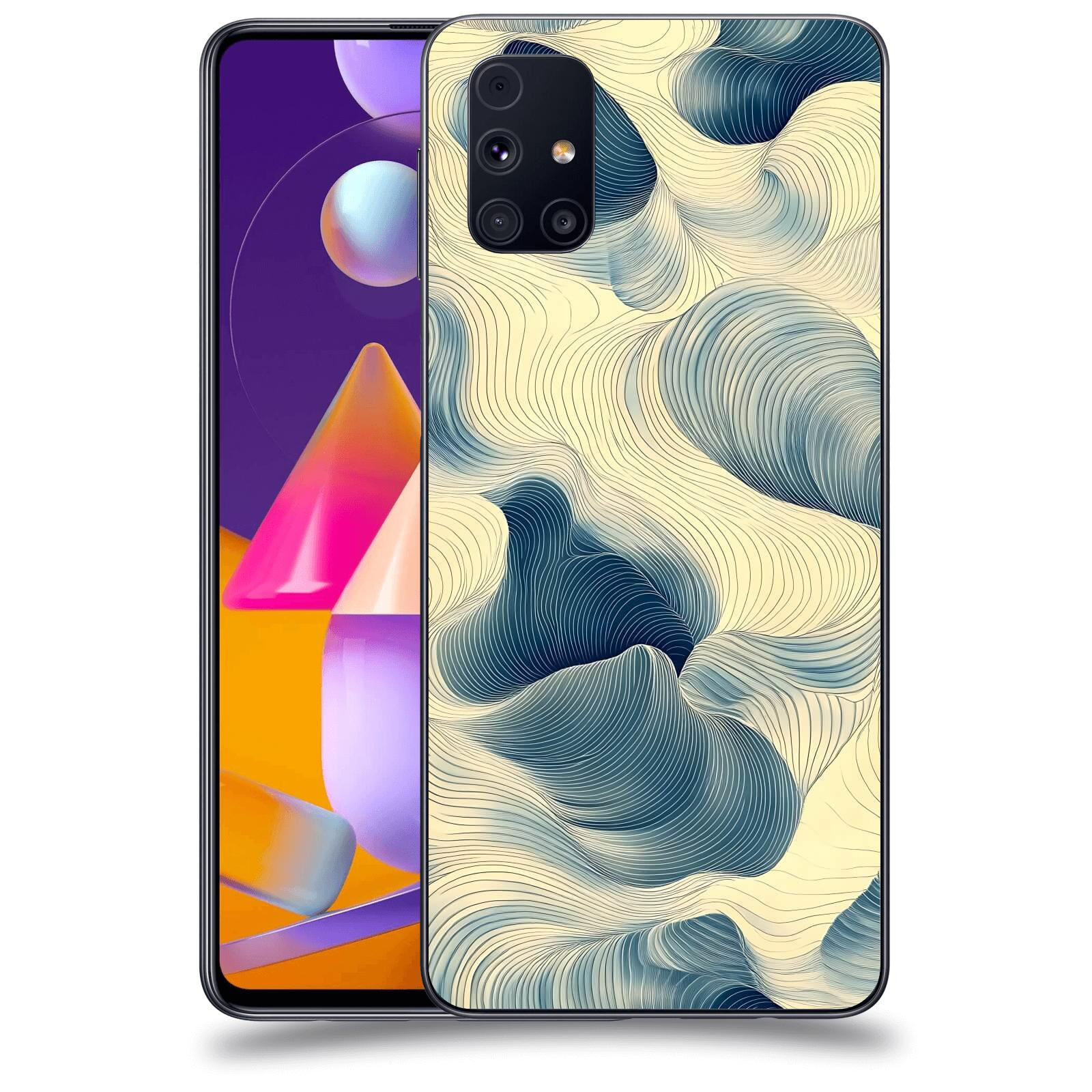 ACOVER Kryt na mobil Samsung Galaxy M31s - Hluboké proudy