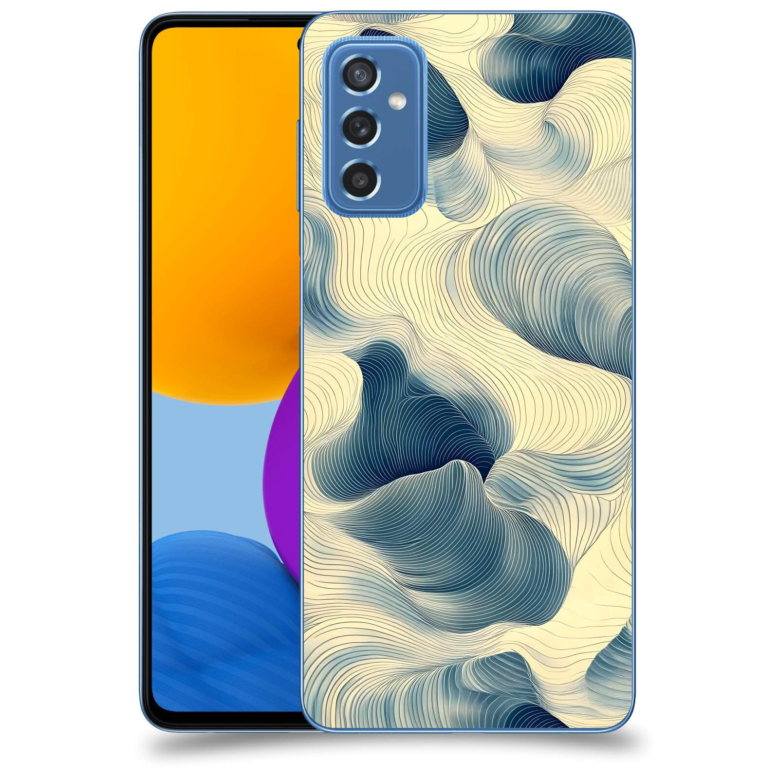 ACOVER Kryt na mobil Samsung Galaxy M52 5G - Hluboké proudy