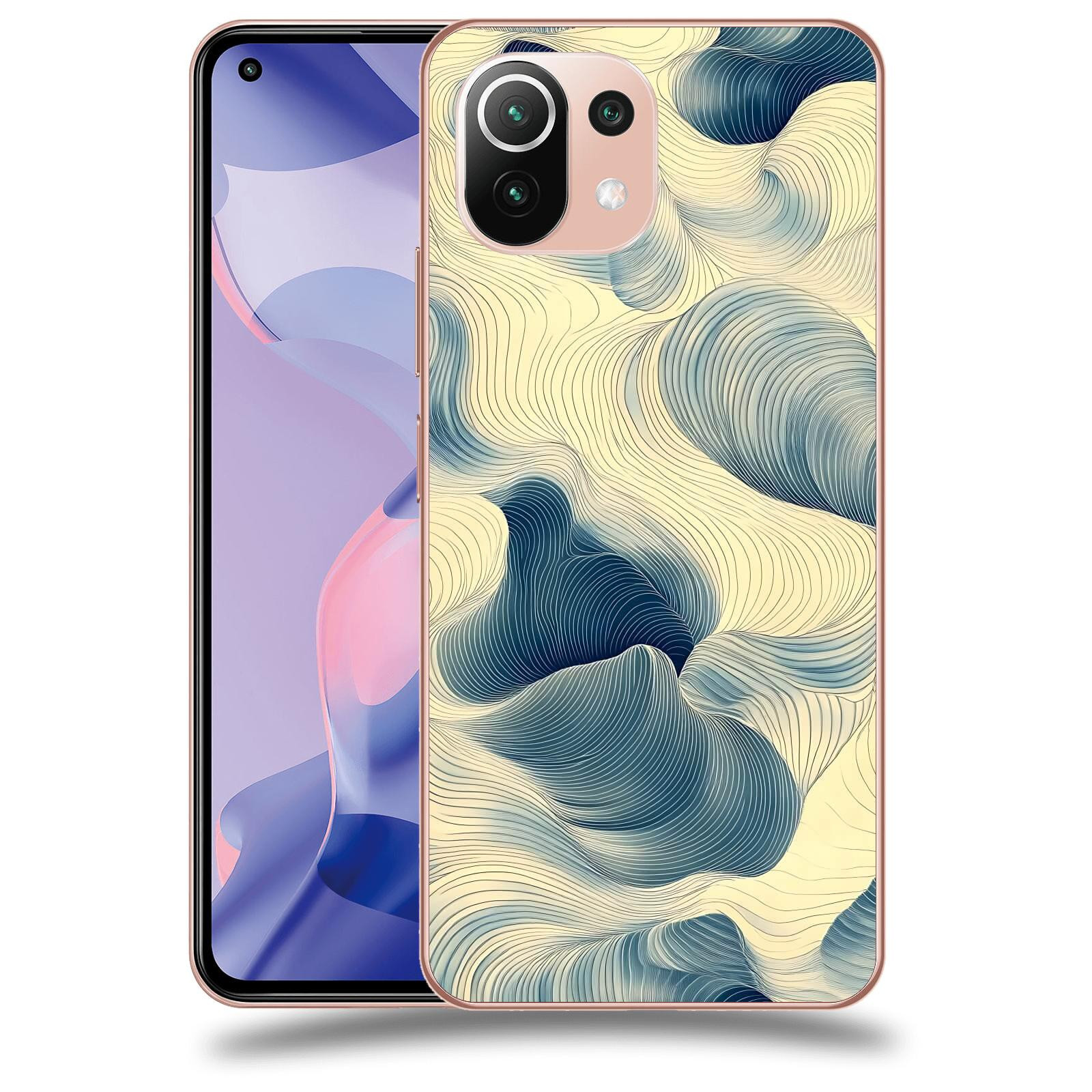 ACOVER Kryt na mobil Xiaomi 11 Lite 5G NE - Hluboké proudy