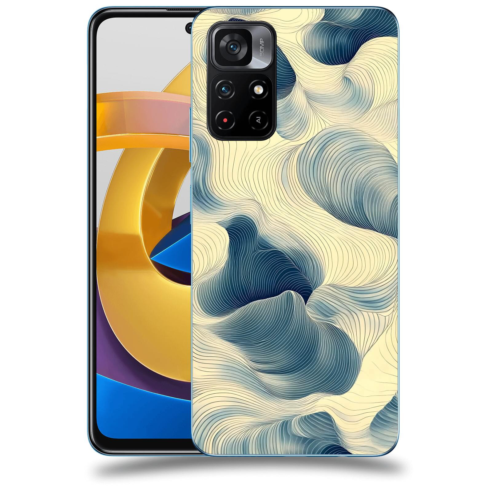 ACOVER Kryt na mobil Xiaomi Poco M4 Pro - Hluboké proudy