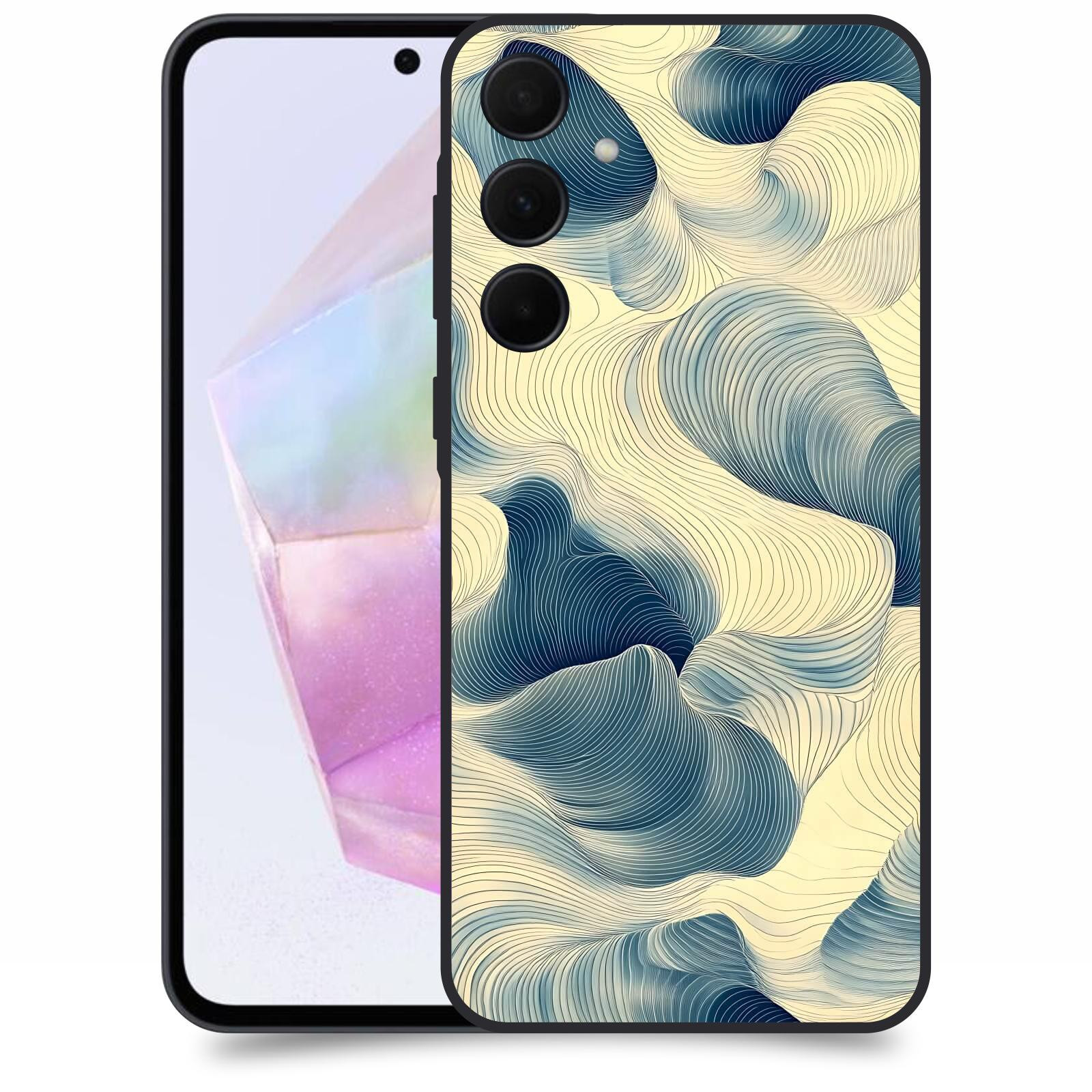 ACOVER Kryt na mobil Samsung Galaxy A35 5G - Hluboké proudy