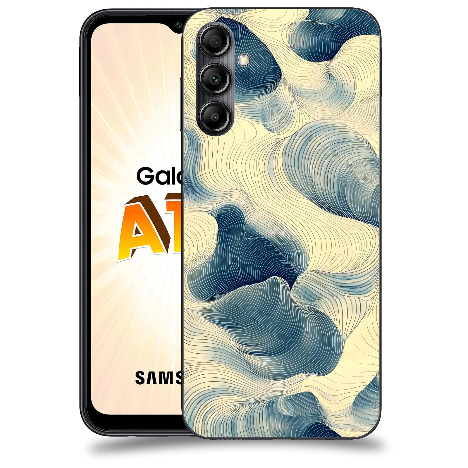 ACOVER Kryt na mobil Samsung Galaxy A14 LTE - Hluboké proudy