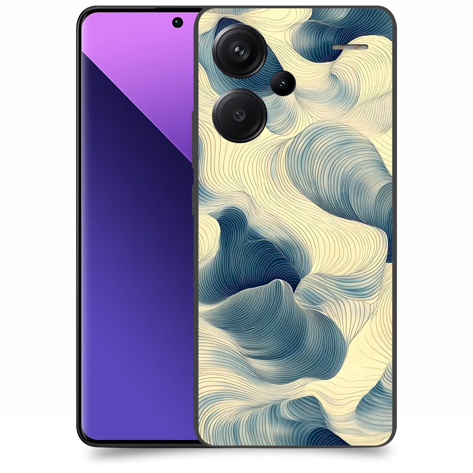 ACOVER Kryt na mobil Xiaomi Redmi Note 13 Pro+ 5G - Hluboké proudy