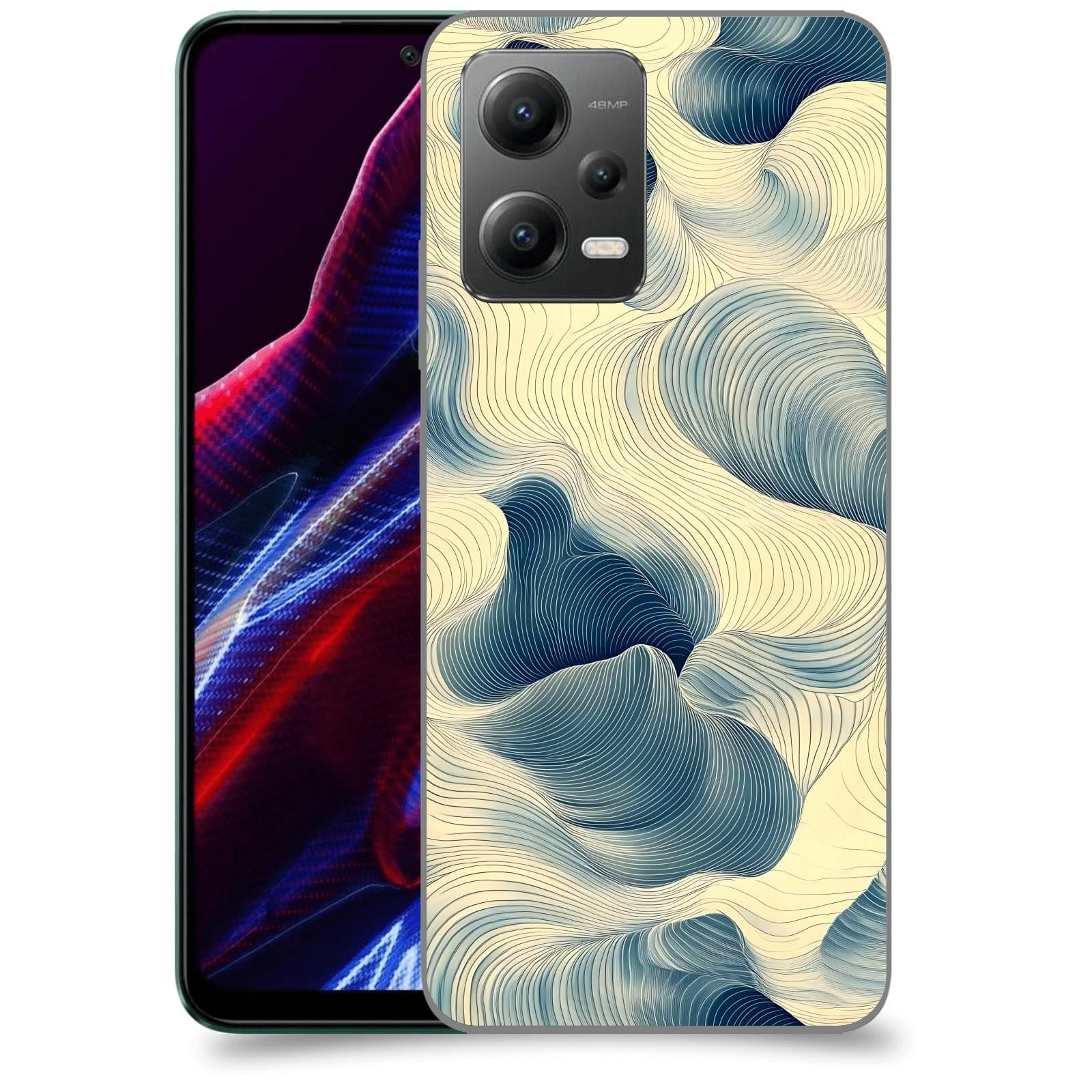 ACOVER Kryt na mobil Xiaomi Poco X5 - Hluboké proudy