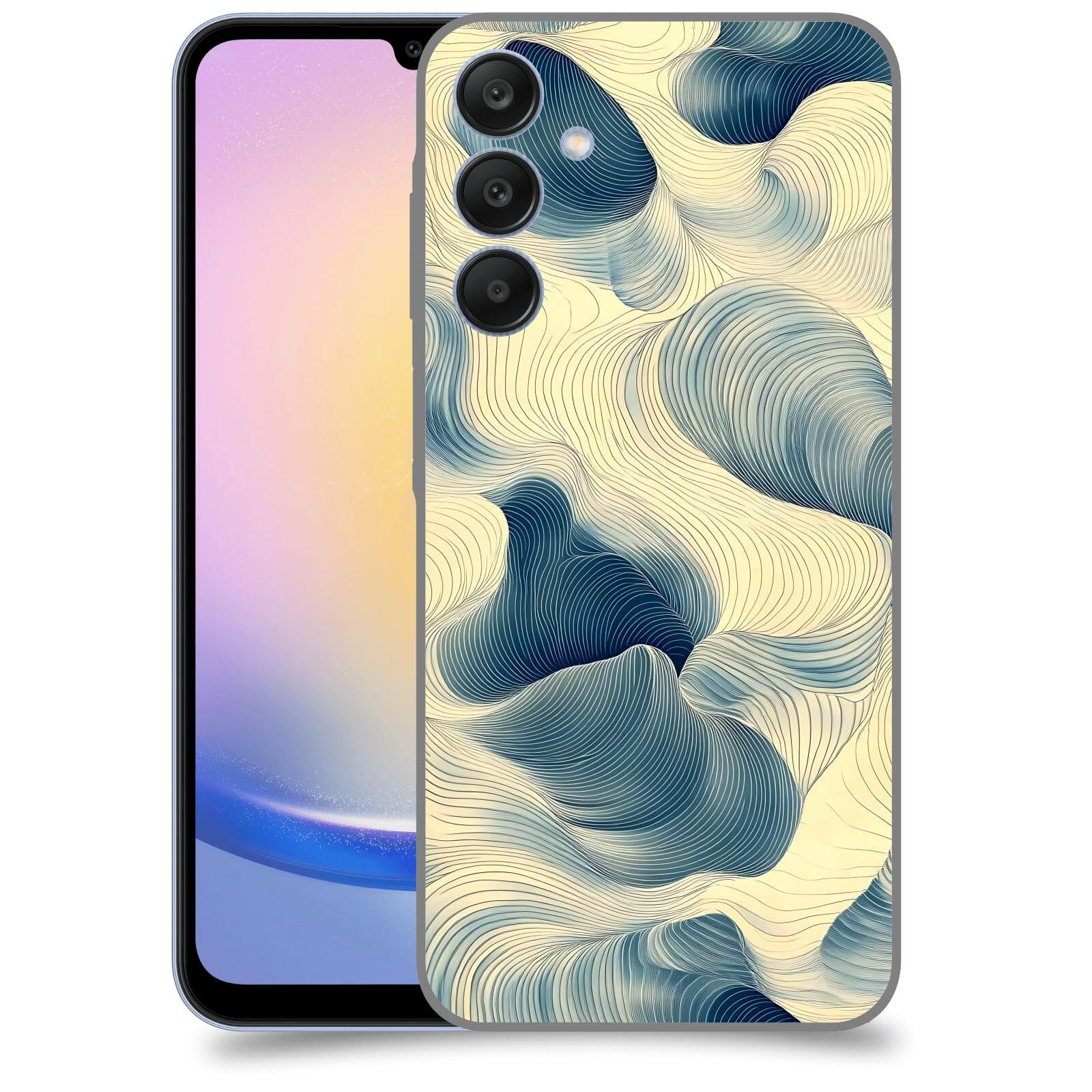 ACOVER Kryt na mobil Samsung Galaxy A25 5G - Hluboké proudy