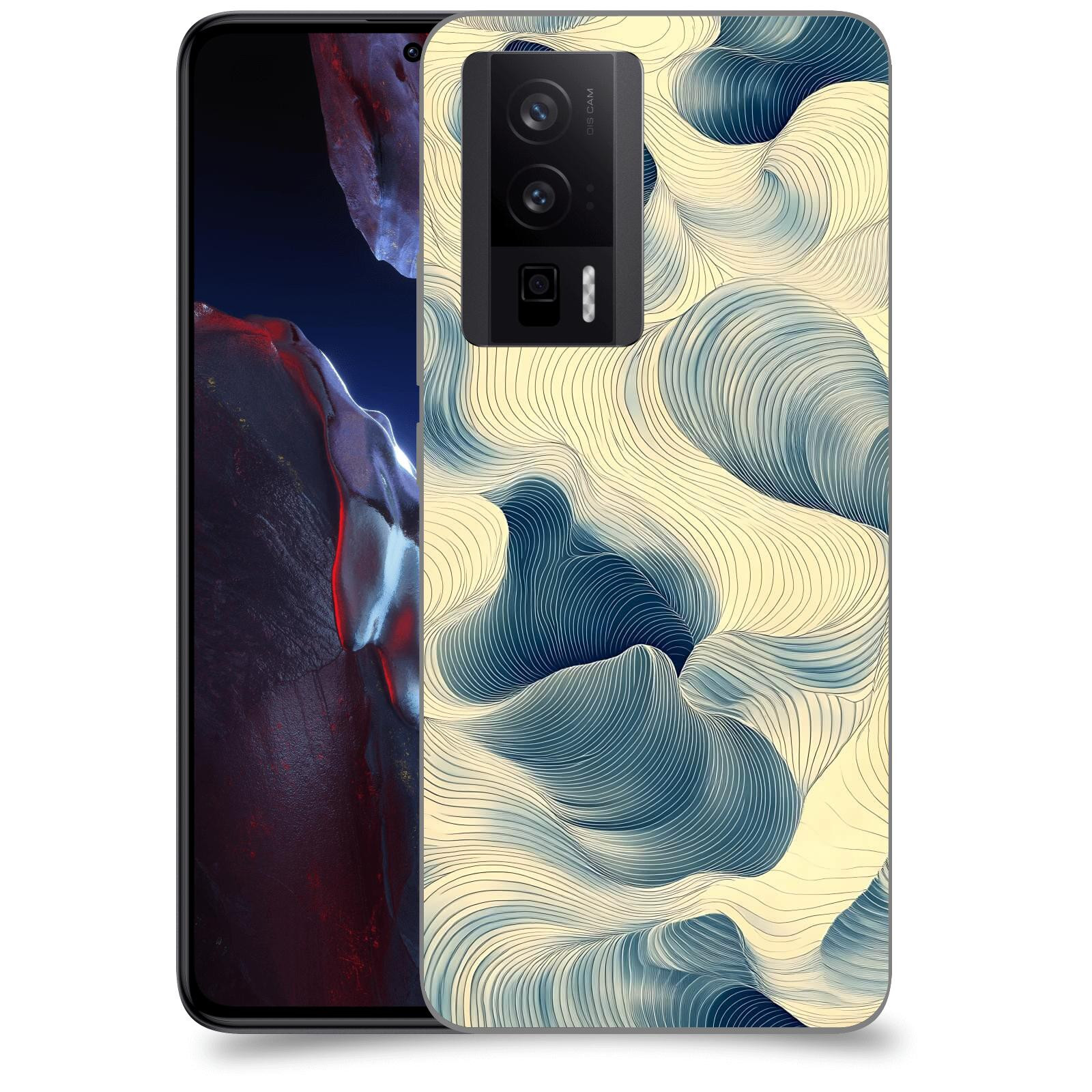 ACOVER Kryt na mobil Xiaomi Poco F5 Pro 5G - Hluboké proudy