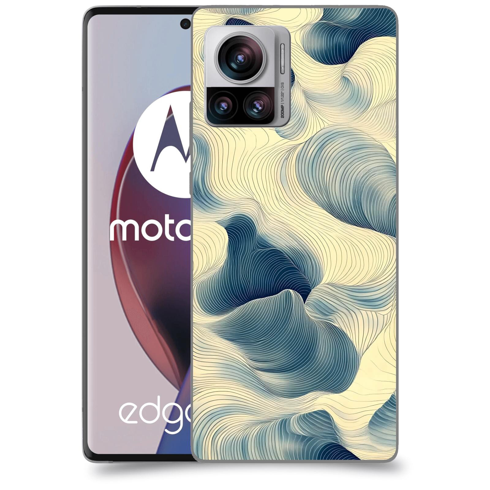 ACOVER Kryt na mobil Motorola Edge 30 Ultra - Hluboké proudy