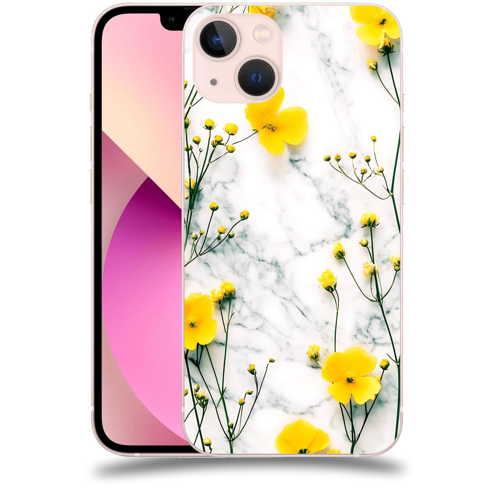 ACOVER Kryt na mobil Apple iPhone 13 - Jarní elegance