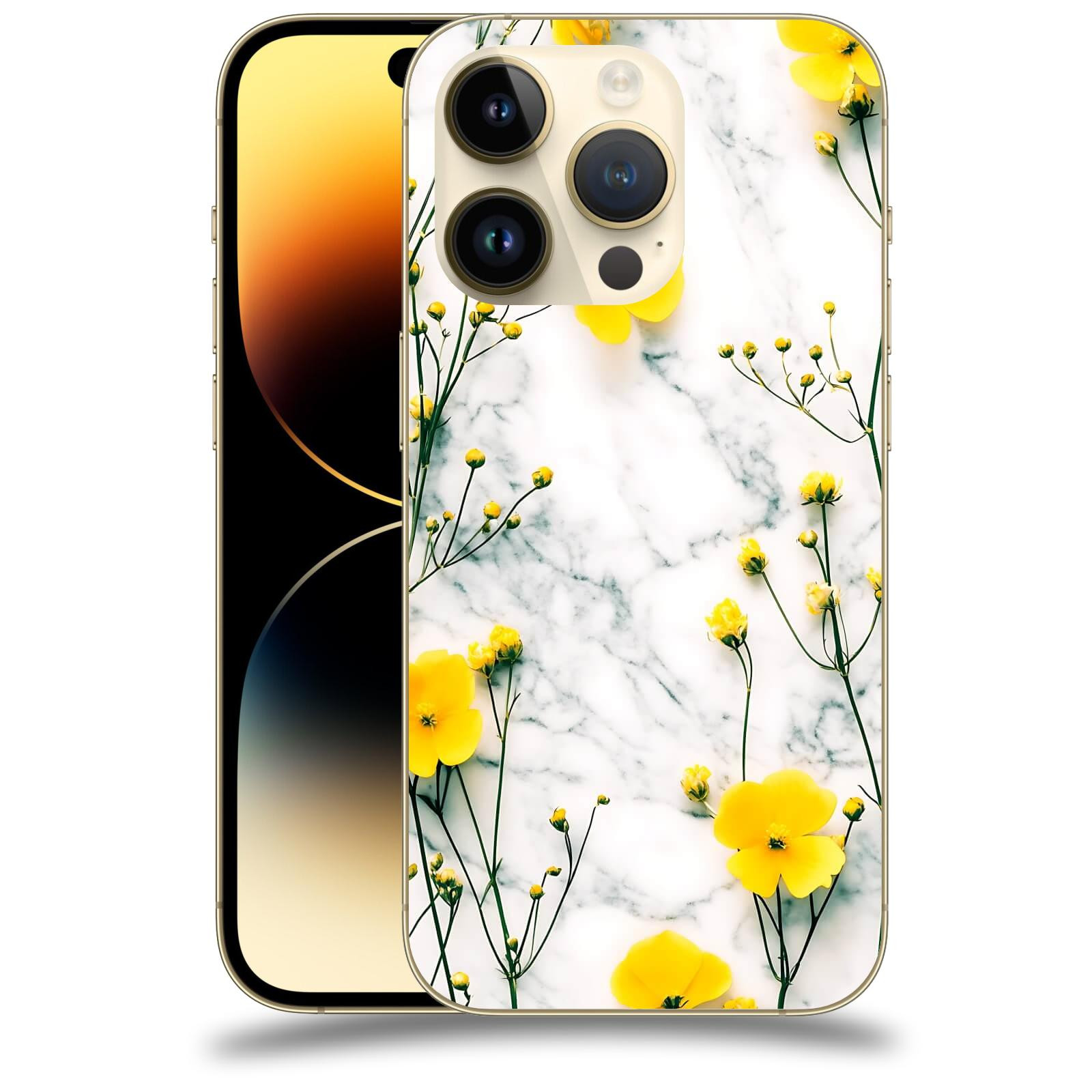 ACOVER Kryt na mobil Apple iPhone 14 Pro - Jarní elegance