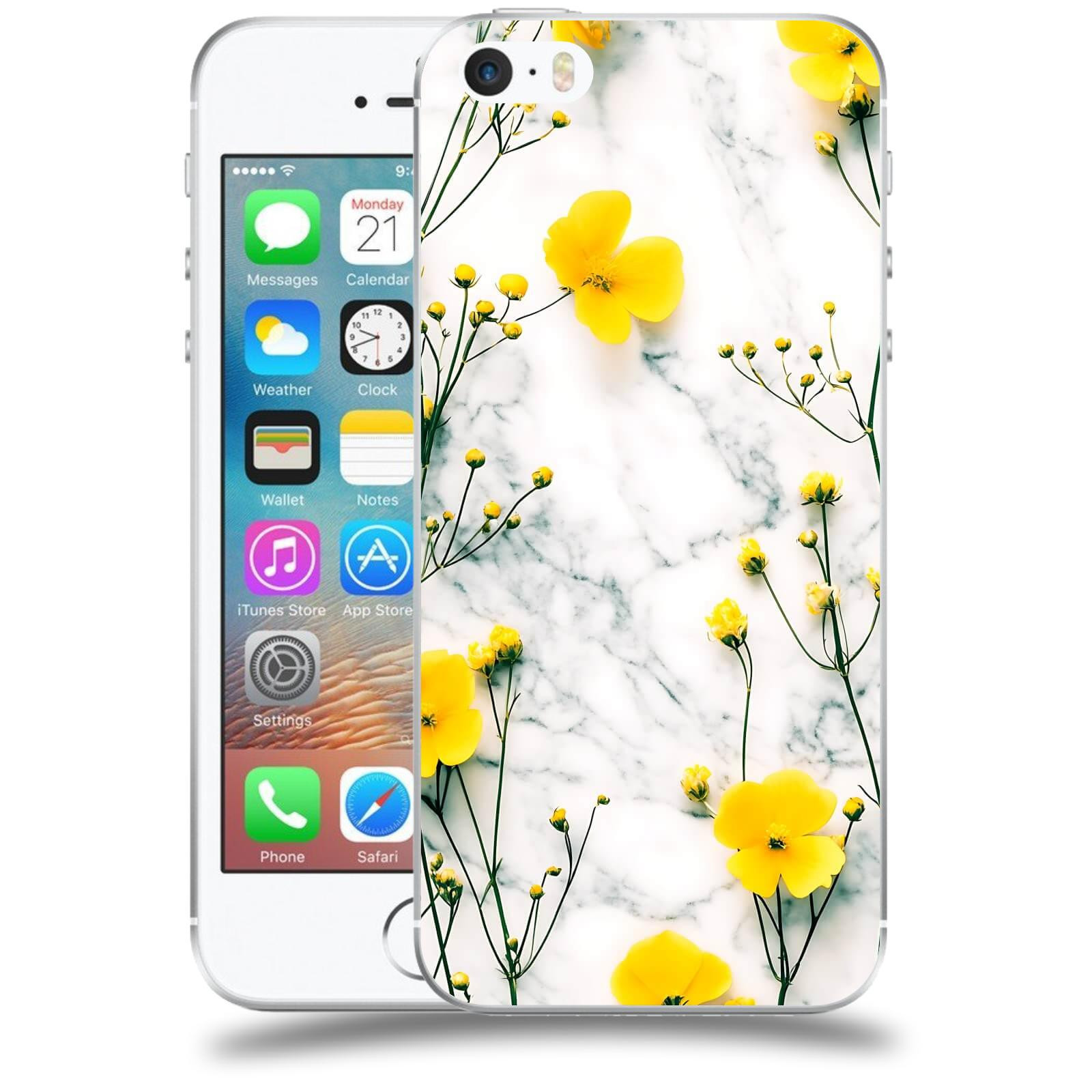 ACOVER Kryt na mobil Apple iPhone 5/5S/SE - Jarní elegance