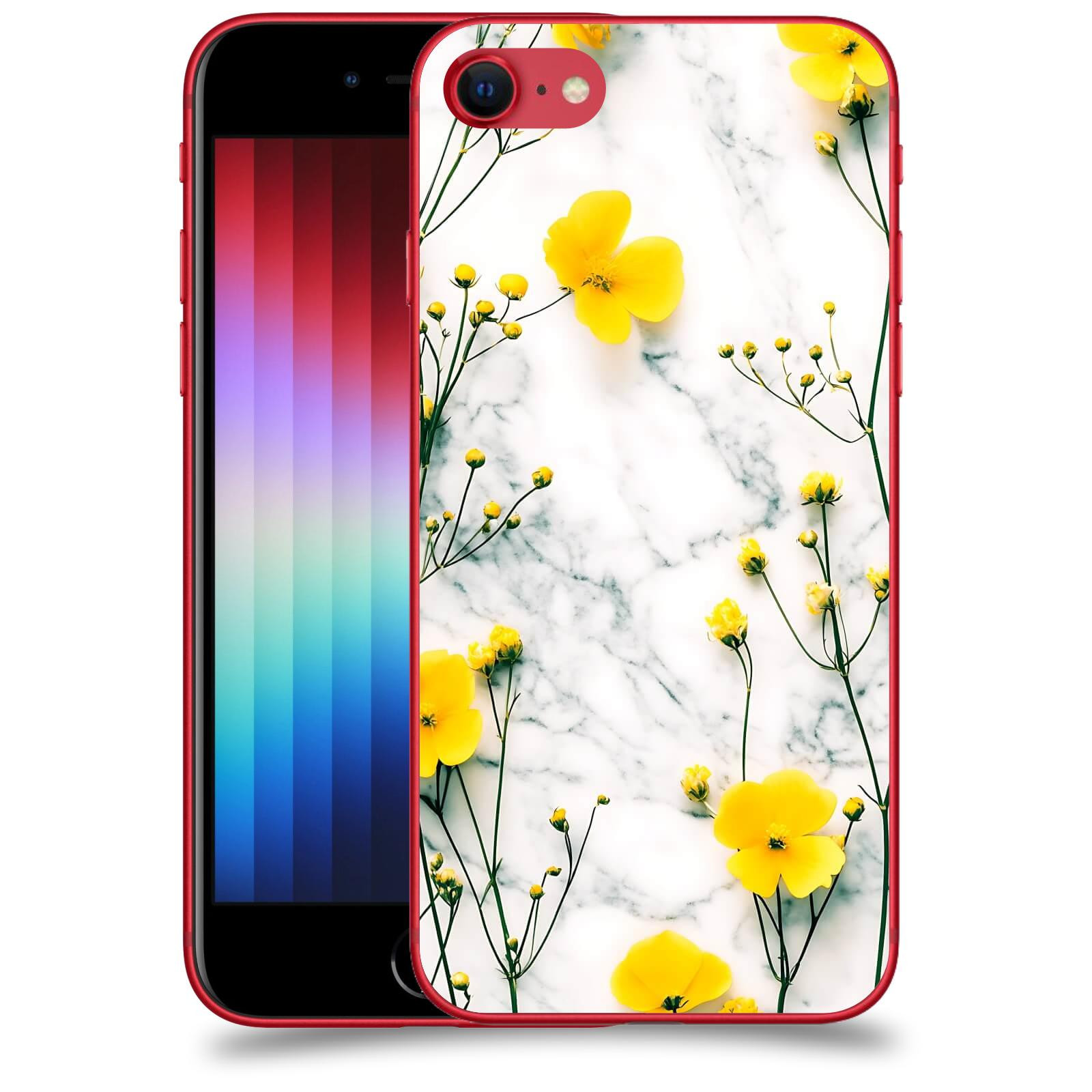 ACOVER Kryt na mobil Apple iPhone SE 2022 - Jarní elegance