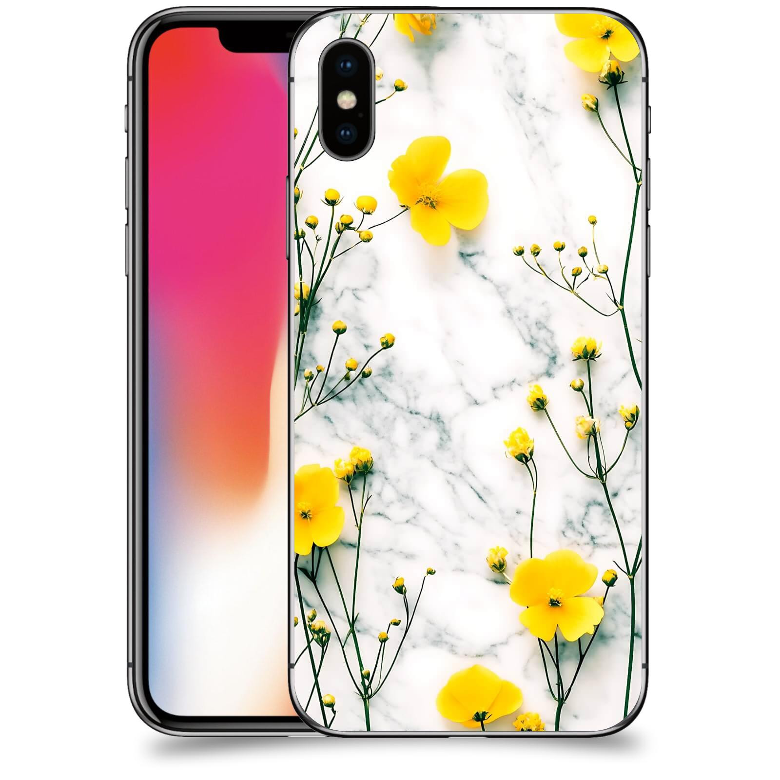 ACOVER Kryt na mobil Apple iPhone X/XS - Jarní elegance
