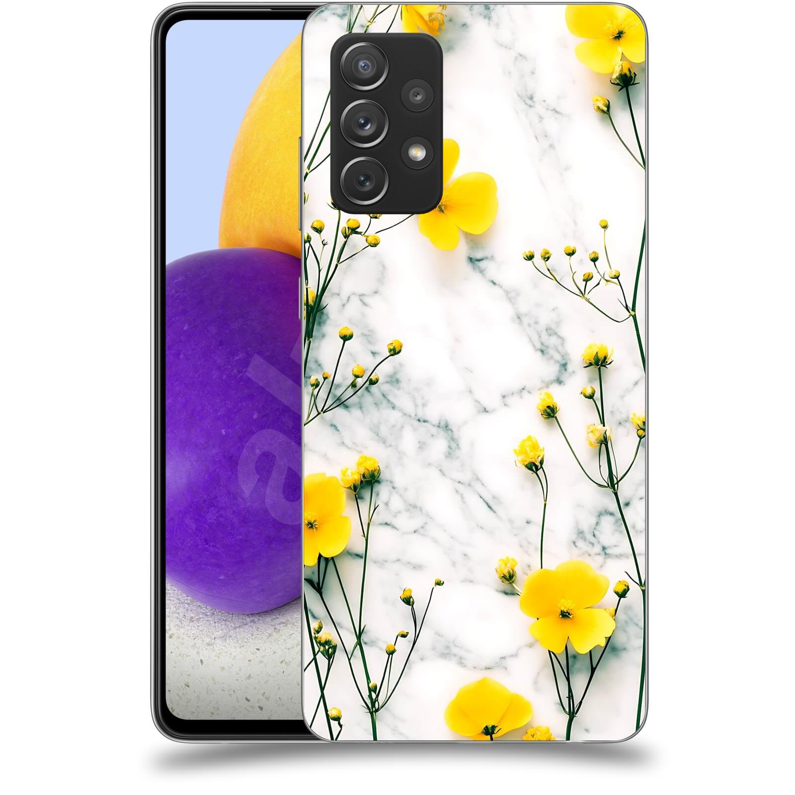 ACOVER Kryt na mobil Samsung Galaxy A72 A725F - Jarní elegance