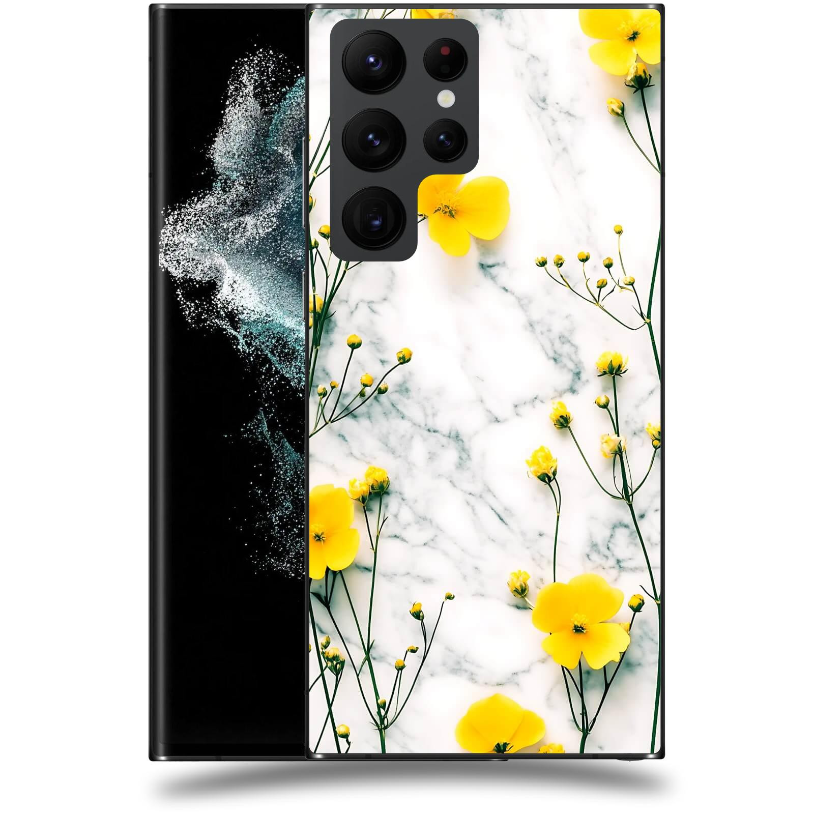 ACOVER Kryt na mobil Samsung Galaxy S22 Ultra 5G - Jarní elegance