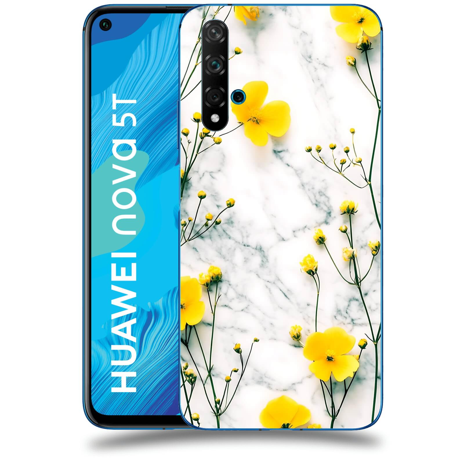 ACOVER Kryt na mobil Huawei Nova 5T - Jarní elegance