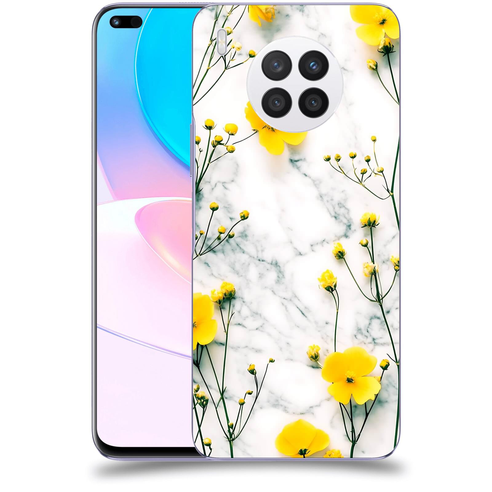 ACOVER Kryt na mobil Huawei Nova 8i - Jarní elegance