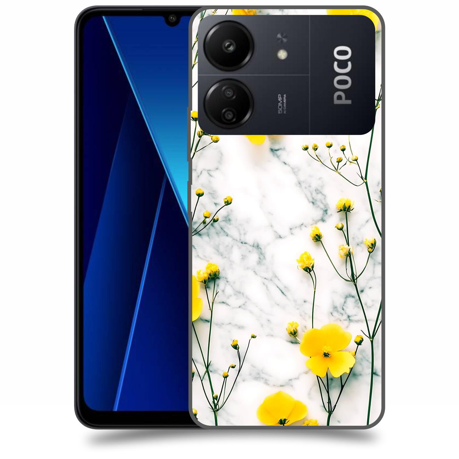 ACOVER Kryt na mobil Poco C65 - Jarní elegance