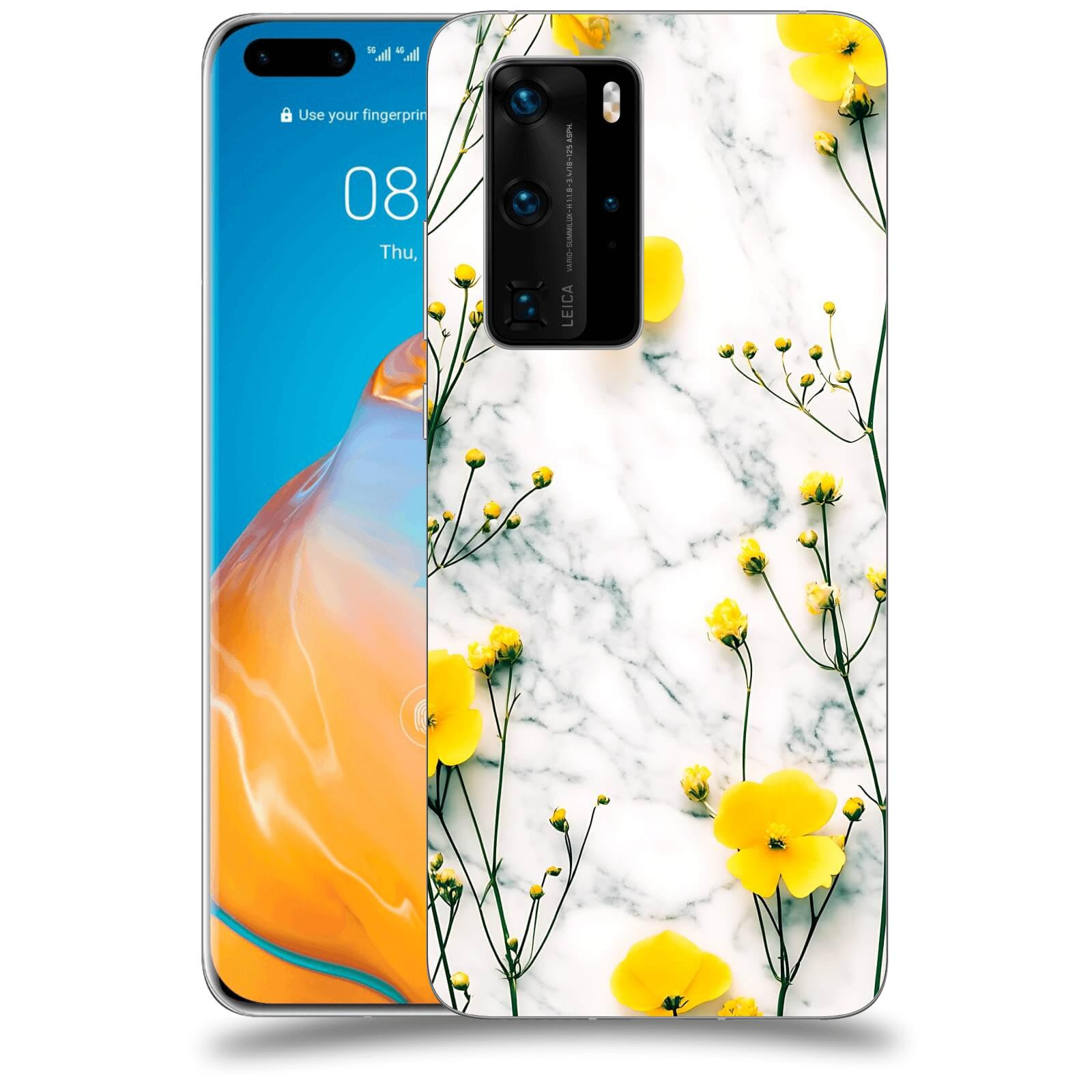 ACOVER Kryt na mobil Huawei P40 - Jarní elegance