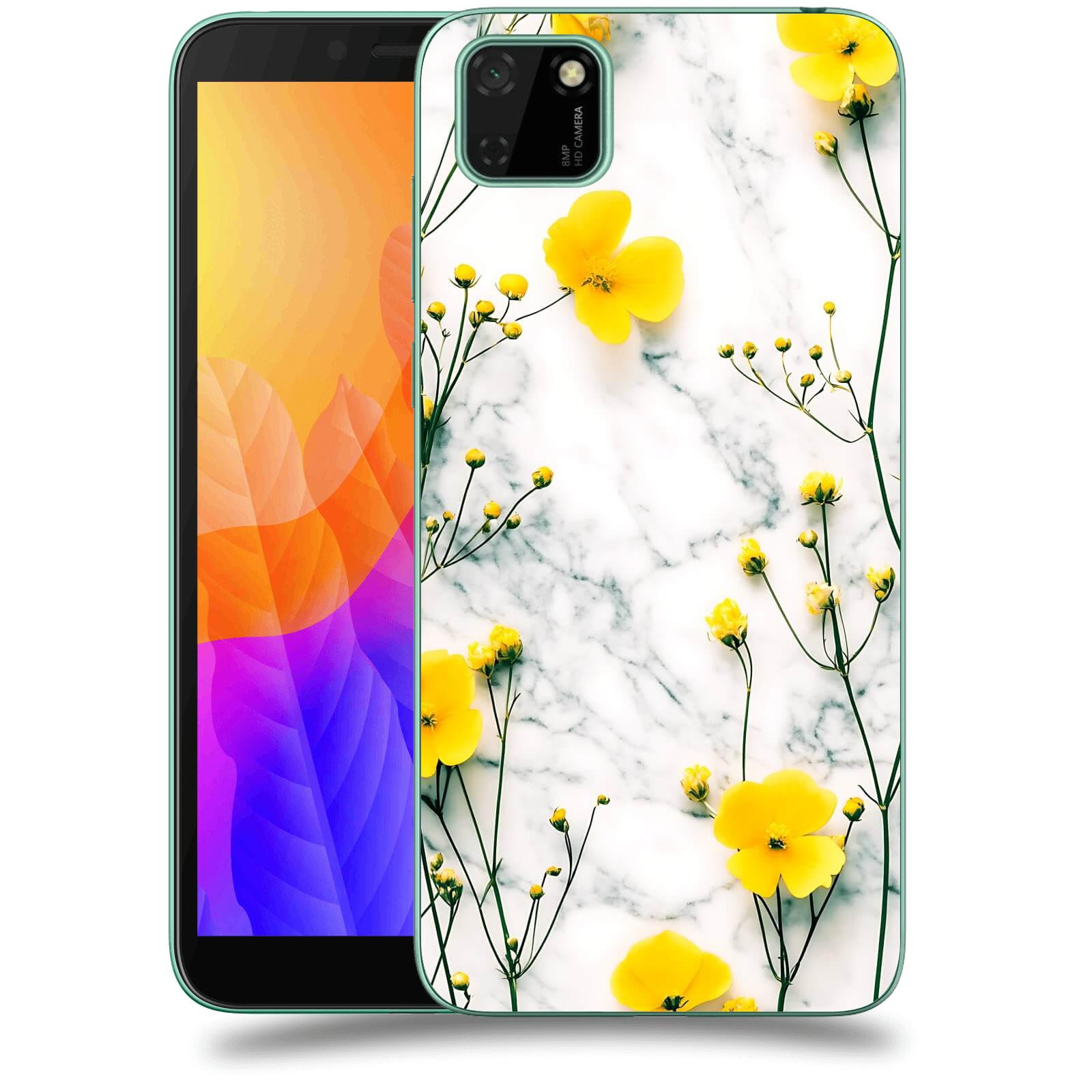 ACOVER Kryt na mobil Huawei Y5P - Jarní elegance