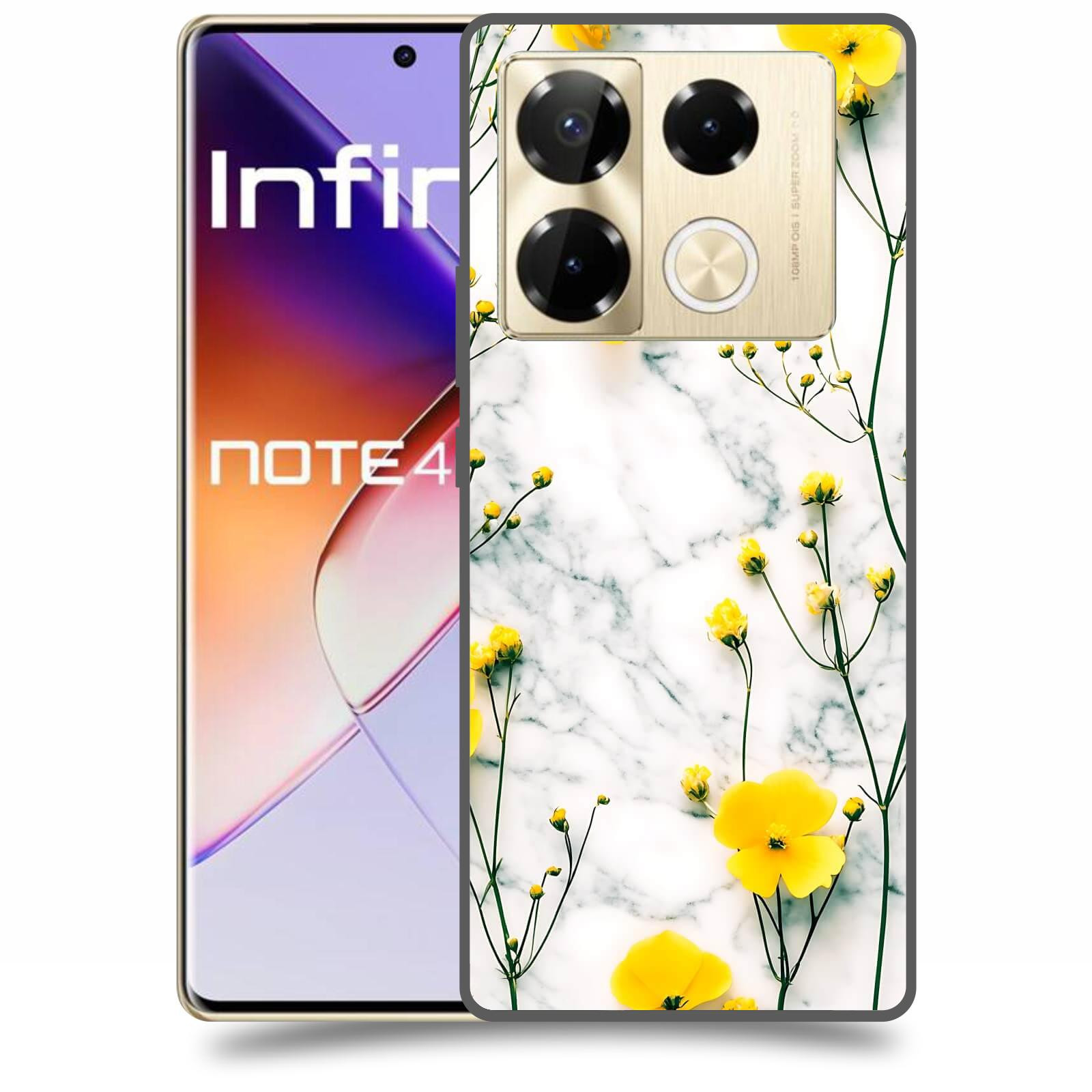 ACOVER Kryt na mobil Infinix Note 40 PRO - Jarní elegance