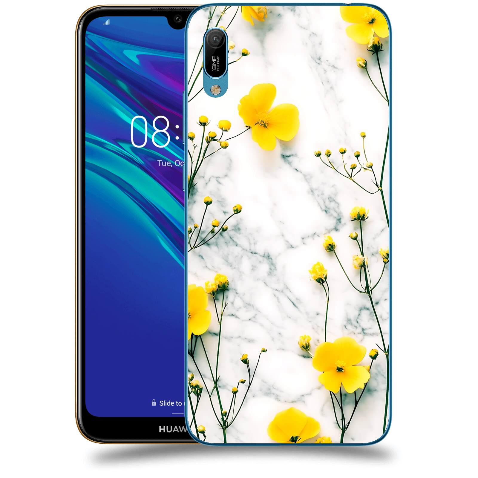 ACOVER Kryt na mobil Huawei Y6 2019 - Jarní elegance