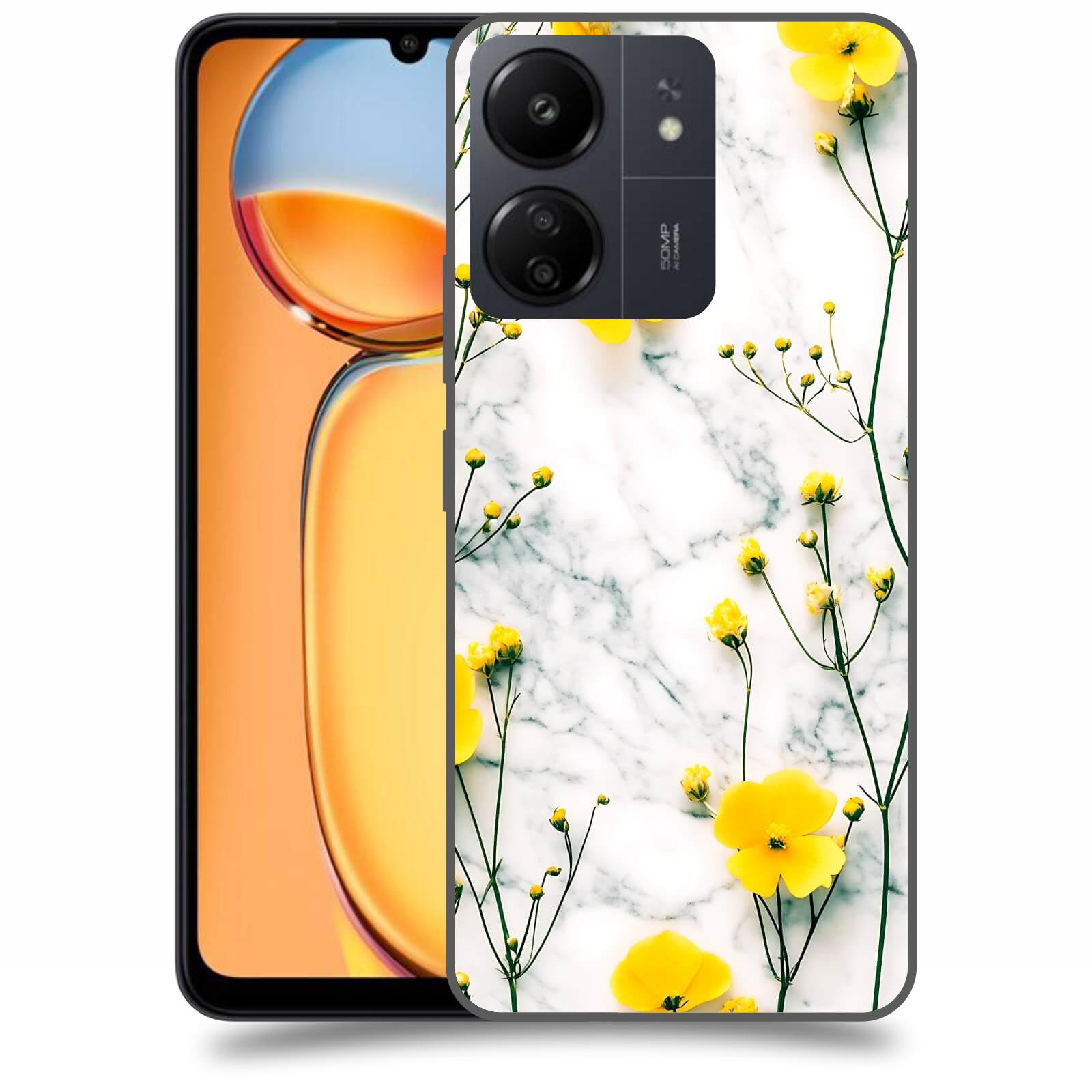 ACOVER Kryt na mobil Xiaomi Redmi 13C 4G  Jarní elegance