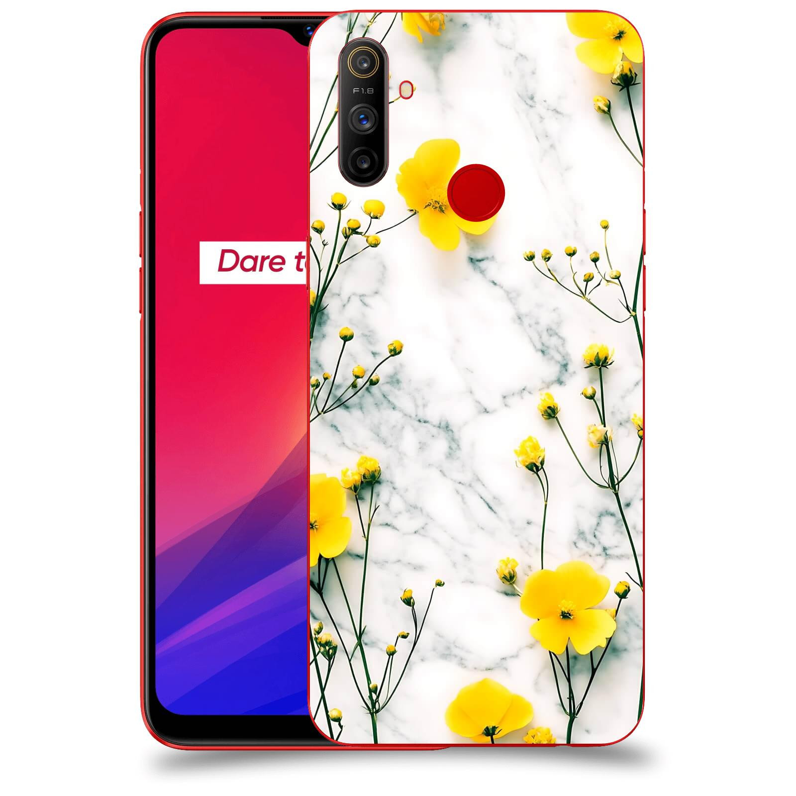 ACOVER Kryt na mobil Realme C3 - Jarní elegance