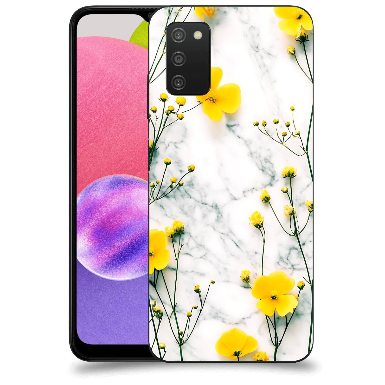 ACOVER Kryt na mobil Samsung Galaxy A03s A037G - Jarní elegance