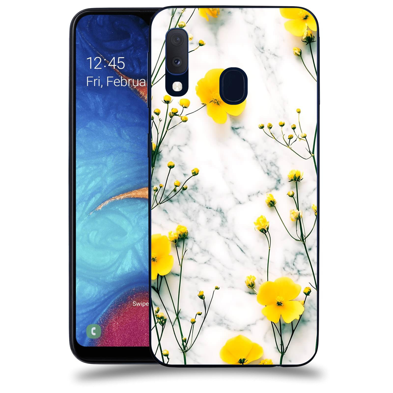 ACOVER Kryt na mobil Samsung Galaxy A20e A202F - Jarní elegance