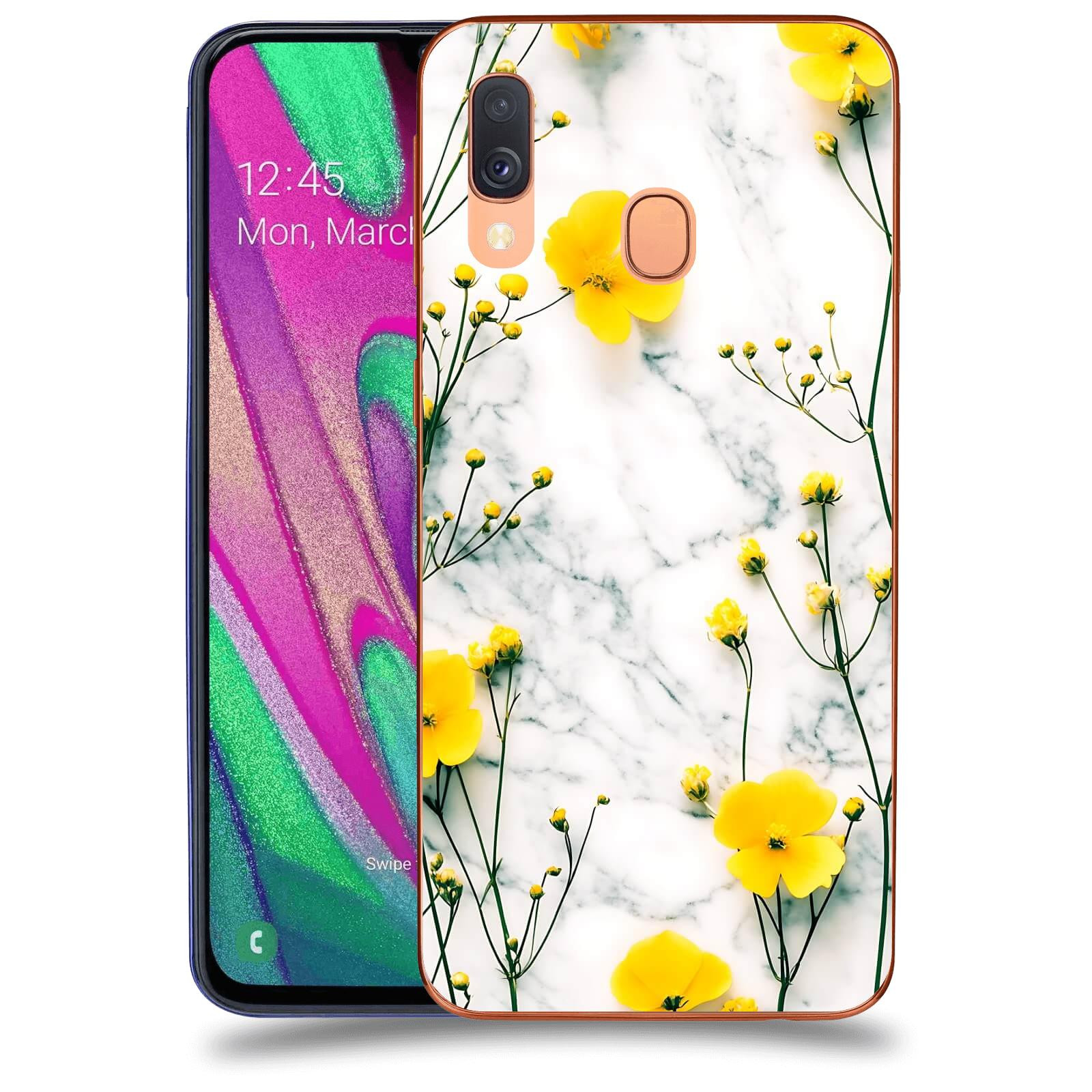 ACOVER Kryt na mobil Samsung Galaxy A40 A405F - Jarní elegance