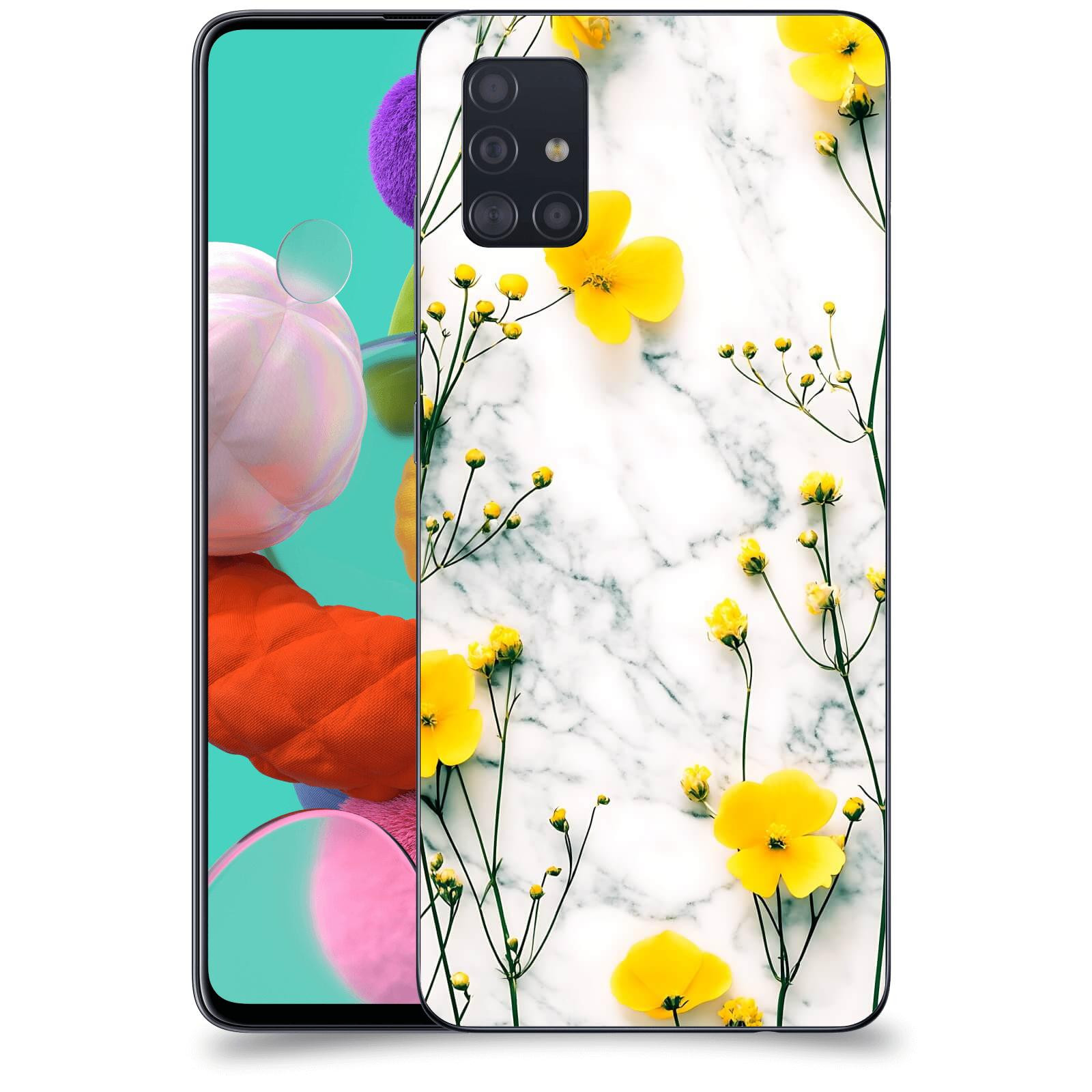ACOVER Kryt na mobil Samsung Galaxy A51 A515F - Jarní elegance