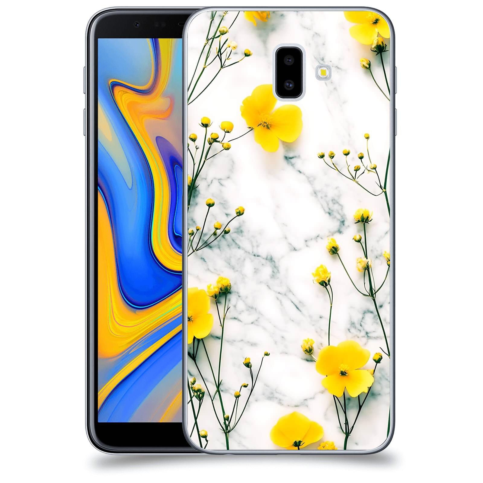 ACOVER Kryt na mobil Samsung Galaxy J6+ J610F - Jarní elegance