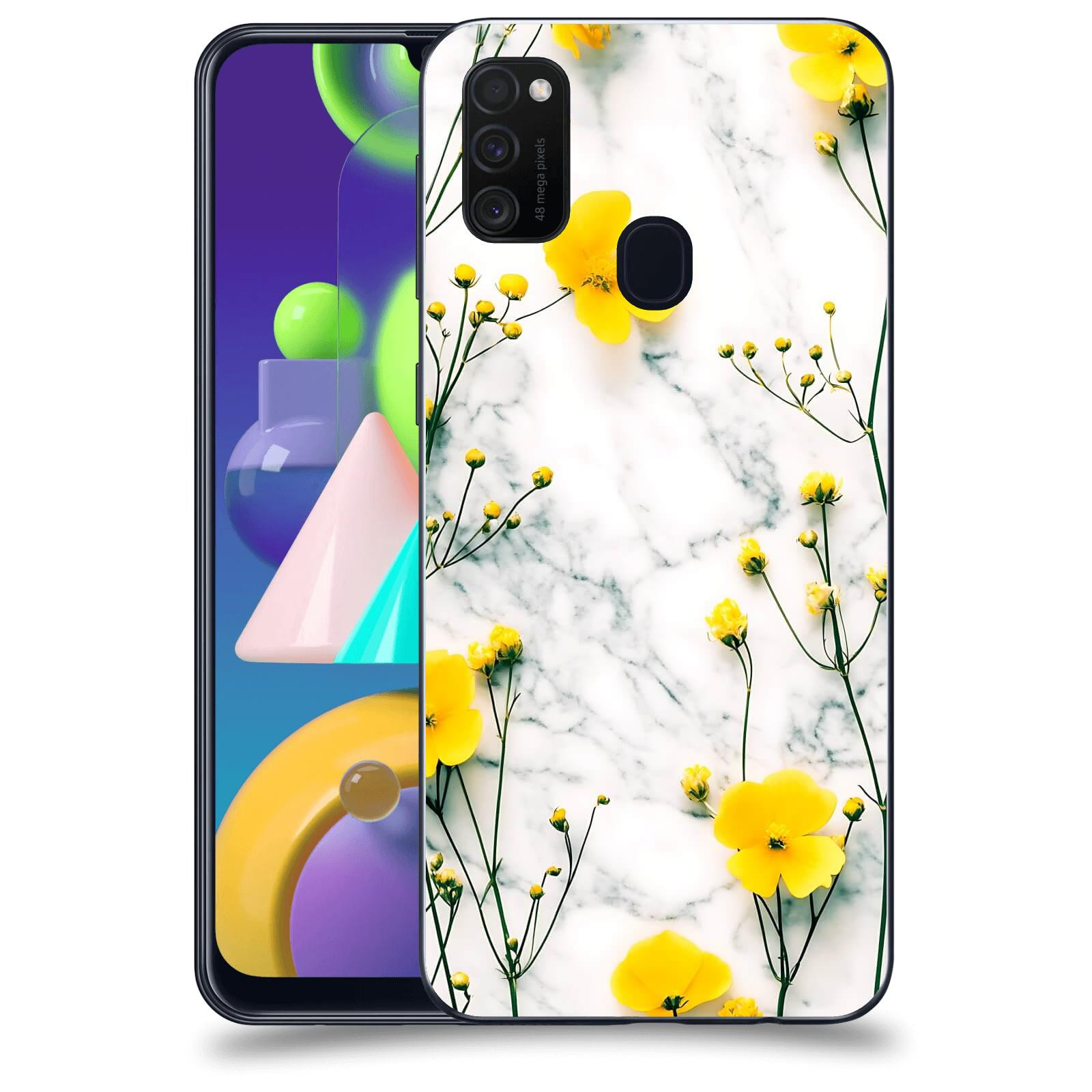 ACOVER Kryt na mobil Samsung Galaxy M21 M215F - Jarní elegance