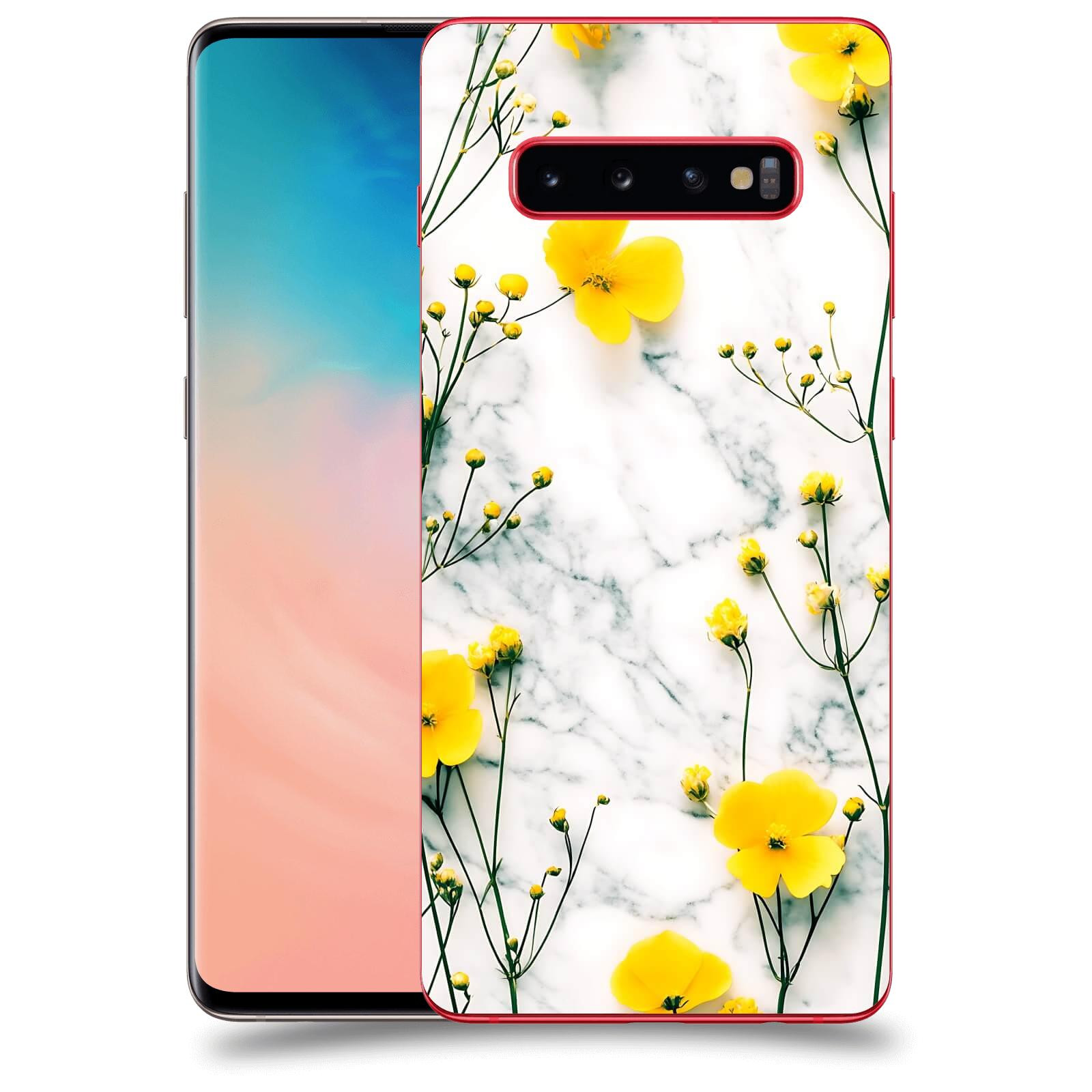 ACOVER Kryt na mobil Samsung Galaxy S10 Plus G975 - Jarní elegance