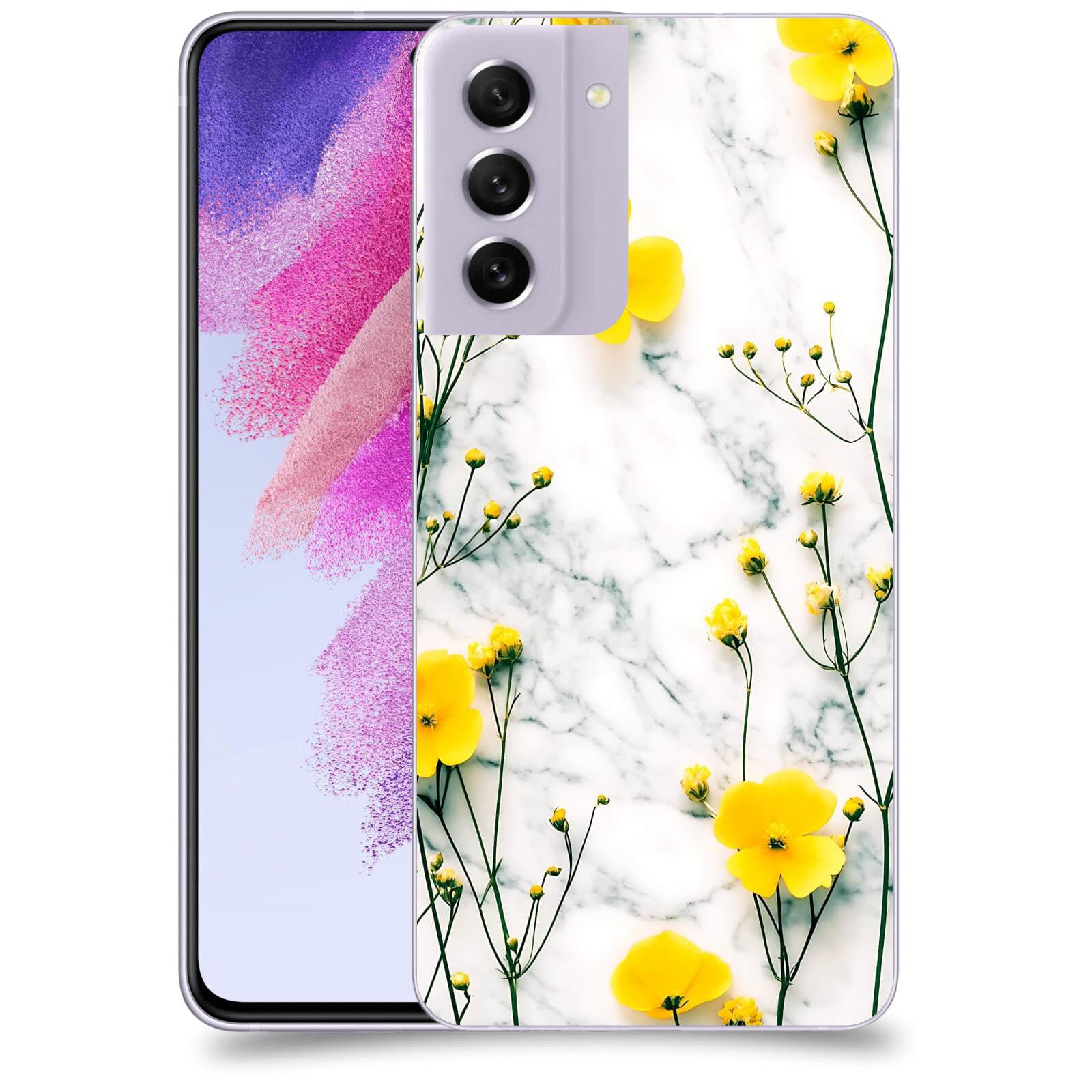 ACOVER Kryt na mobil Samsung Galaxy S21 FE 5G - Jarní elegance
