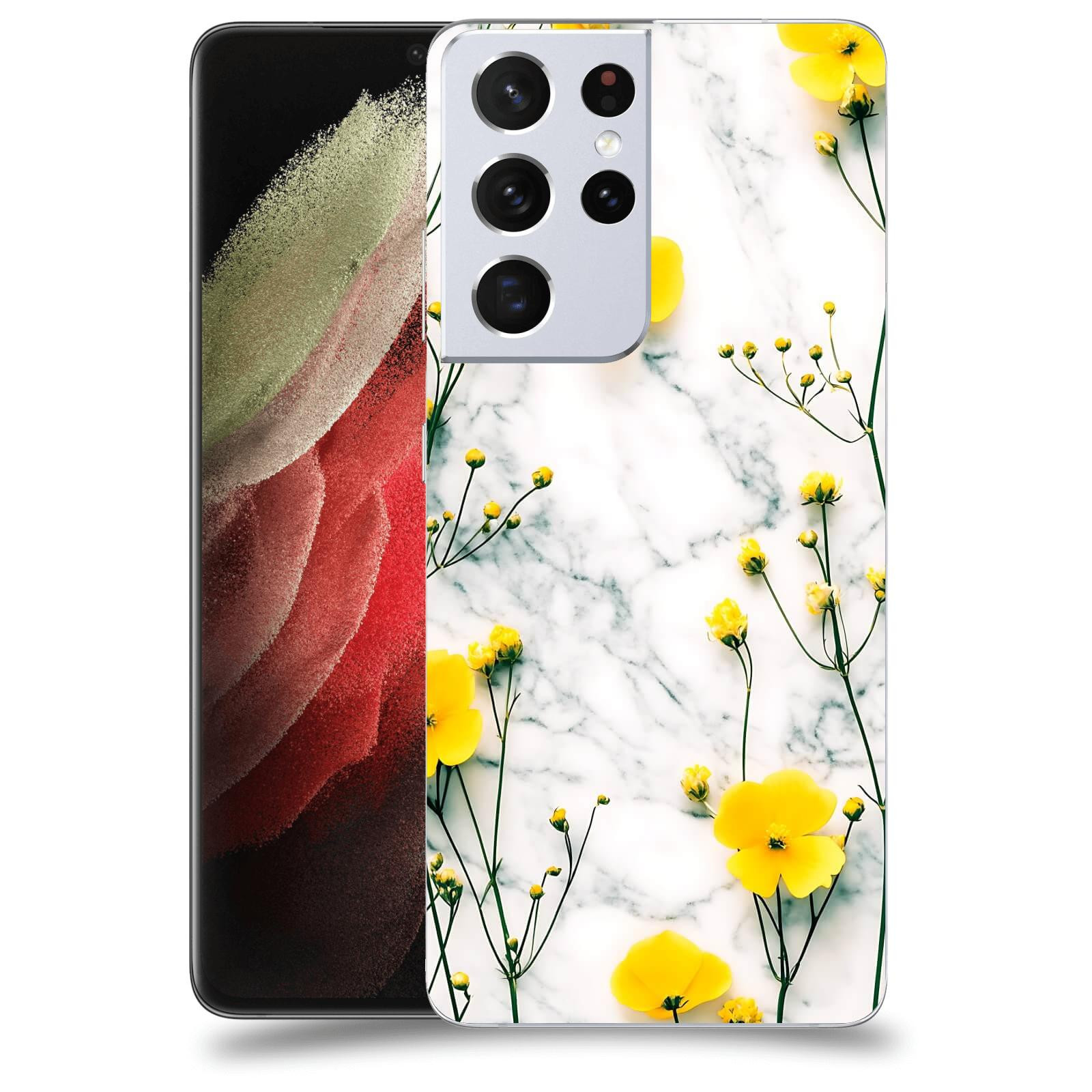 ACOVER Kryt na mobil Samsung Galaxy S21 Ultra 5G G998B - Jarní elegance