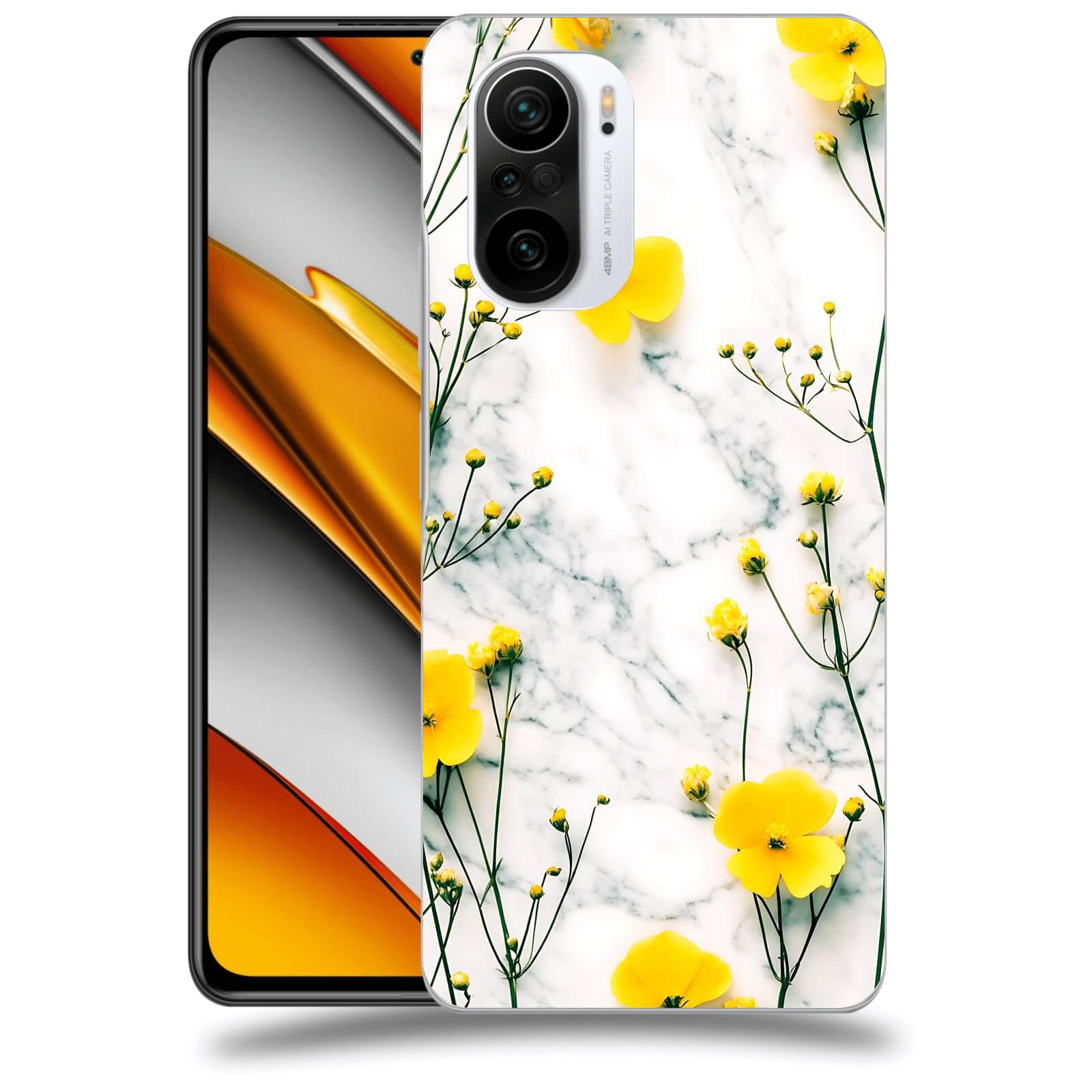 ACOVER Kryt na mobil Xiaomi Poco F3 - Jarní elegance